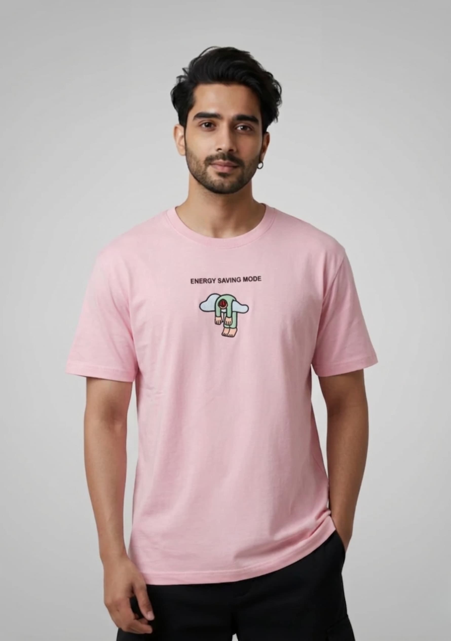 Low Power (Light Pink) Oversized Fit