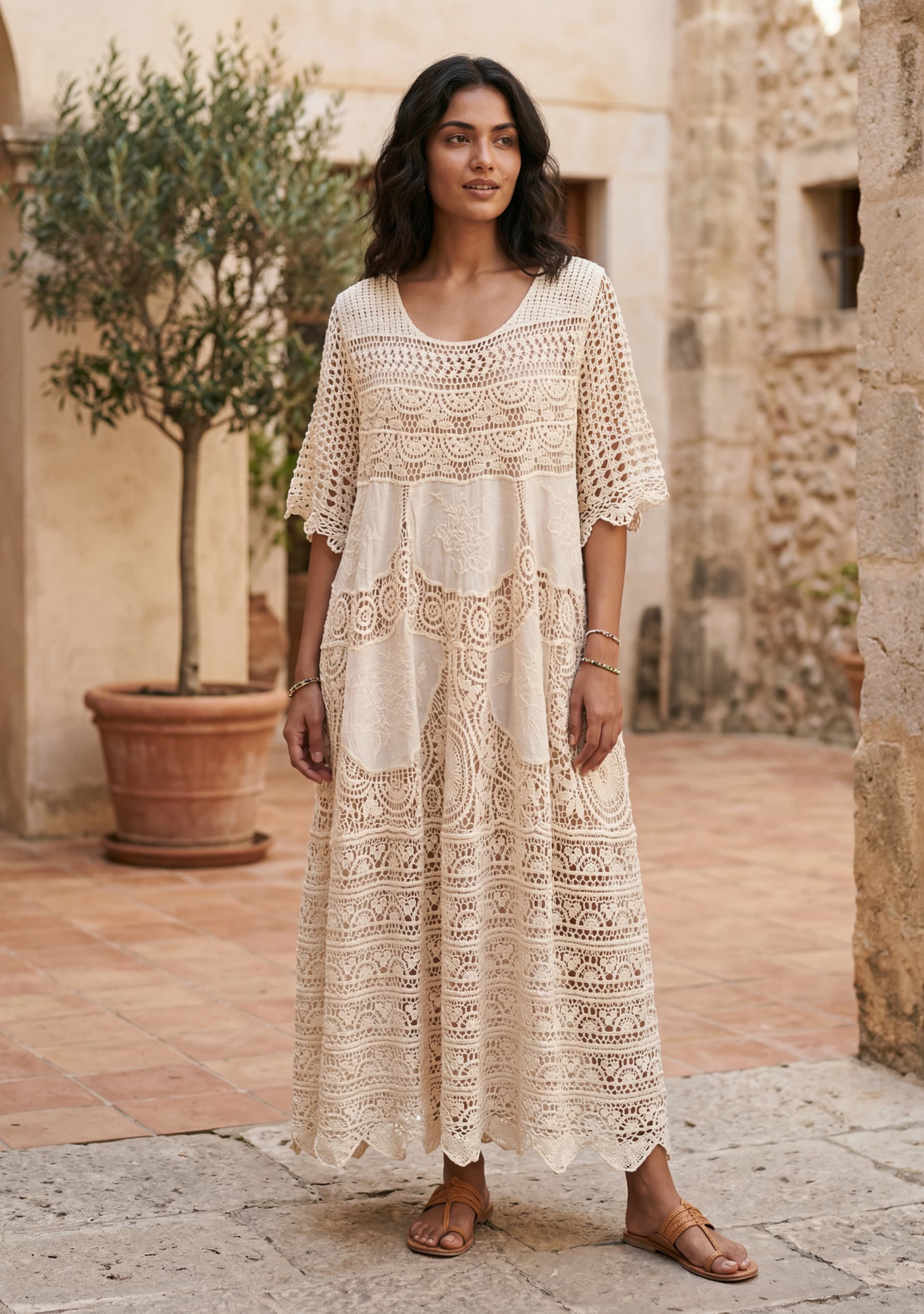 Seraphine Crochet (Cream)