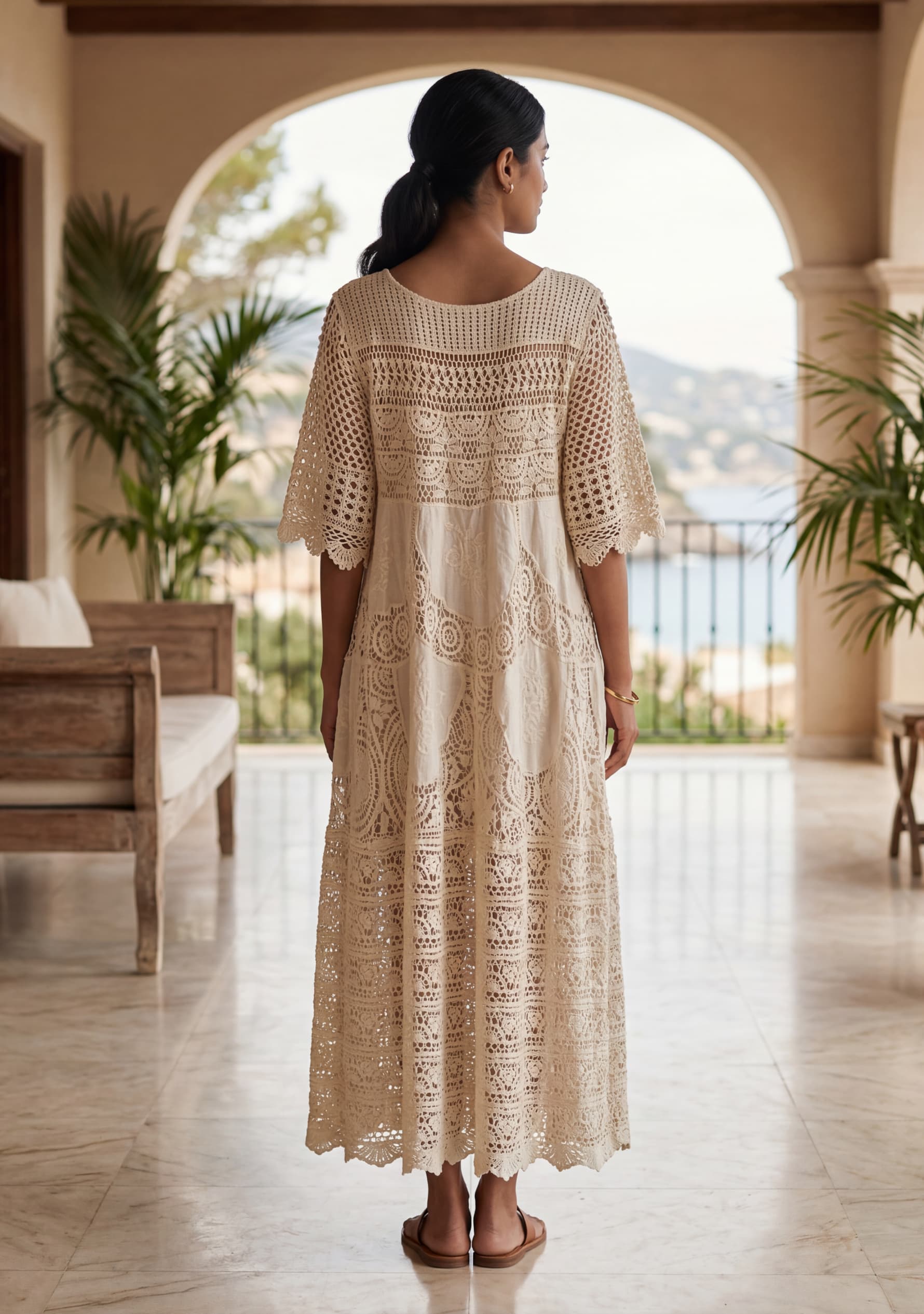 Seraphine Crochet (Cream)