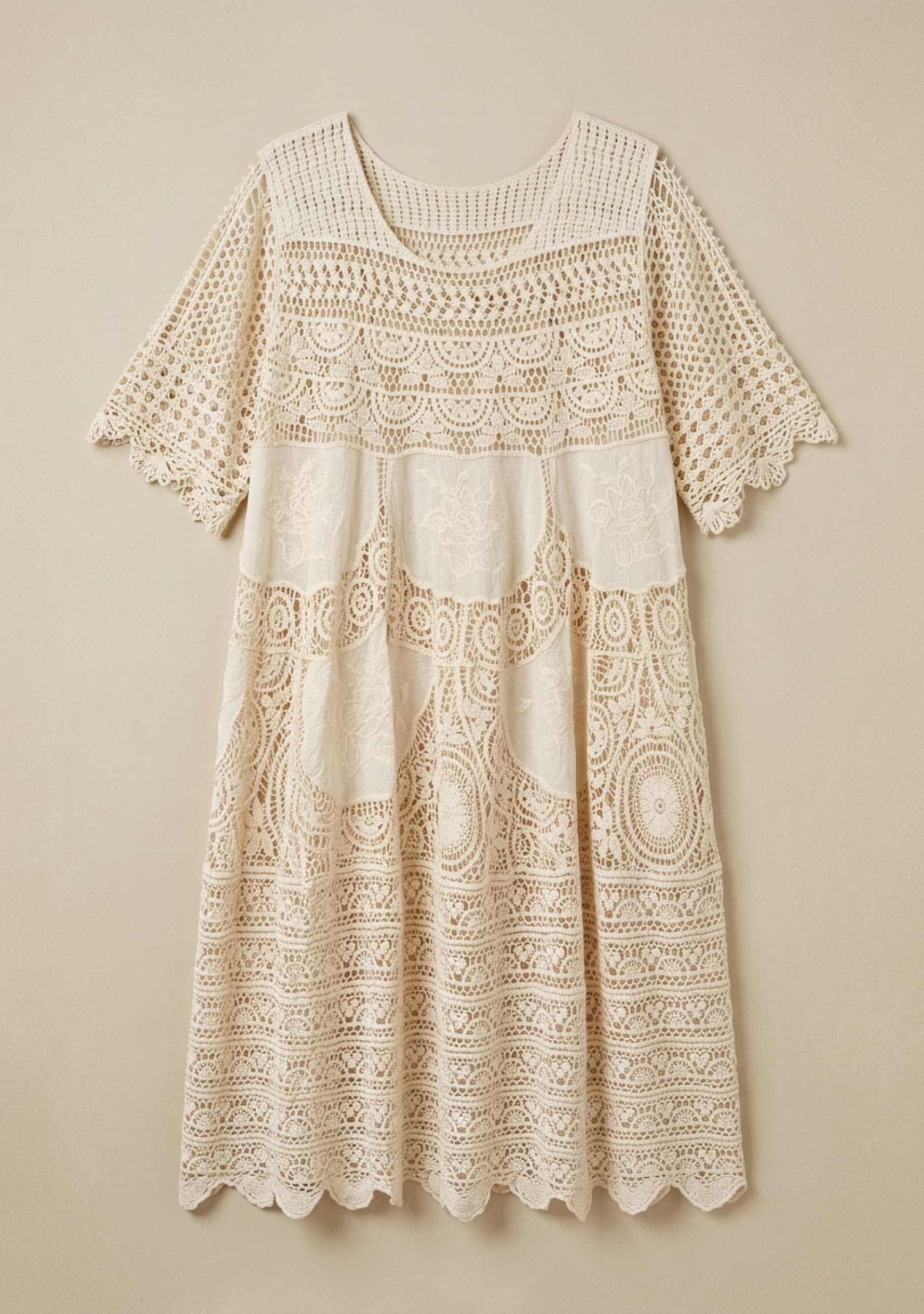 Seraphine Crochet (Cream)