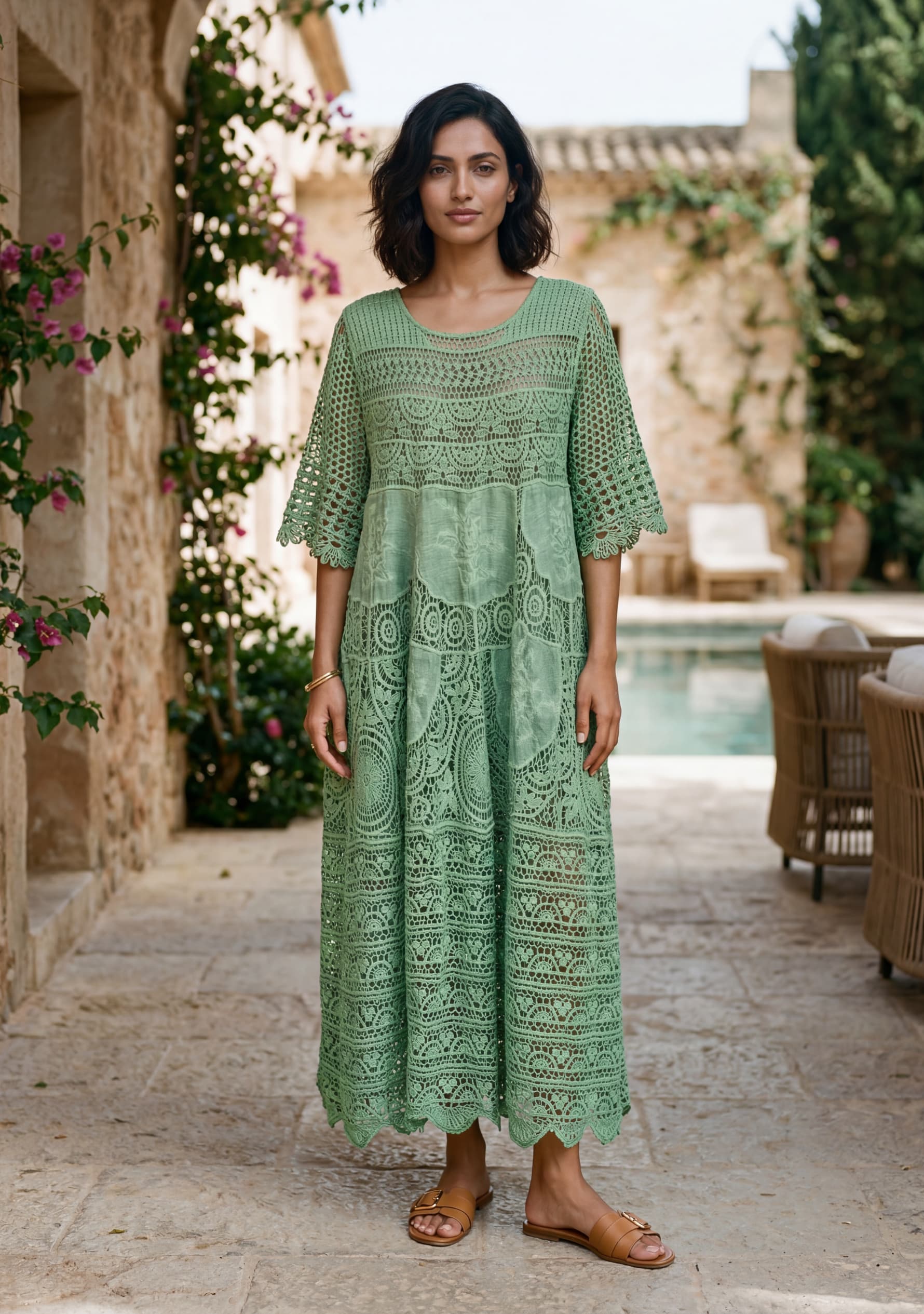 Seraphine Crochet (Green)
