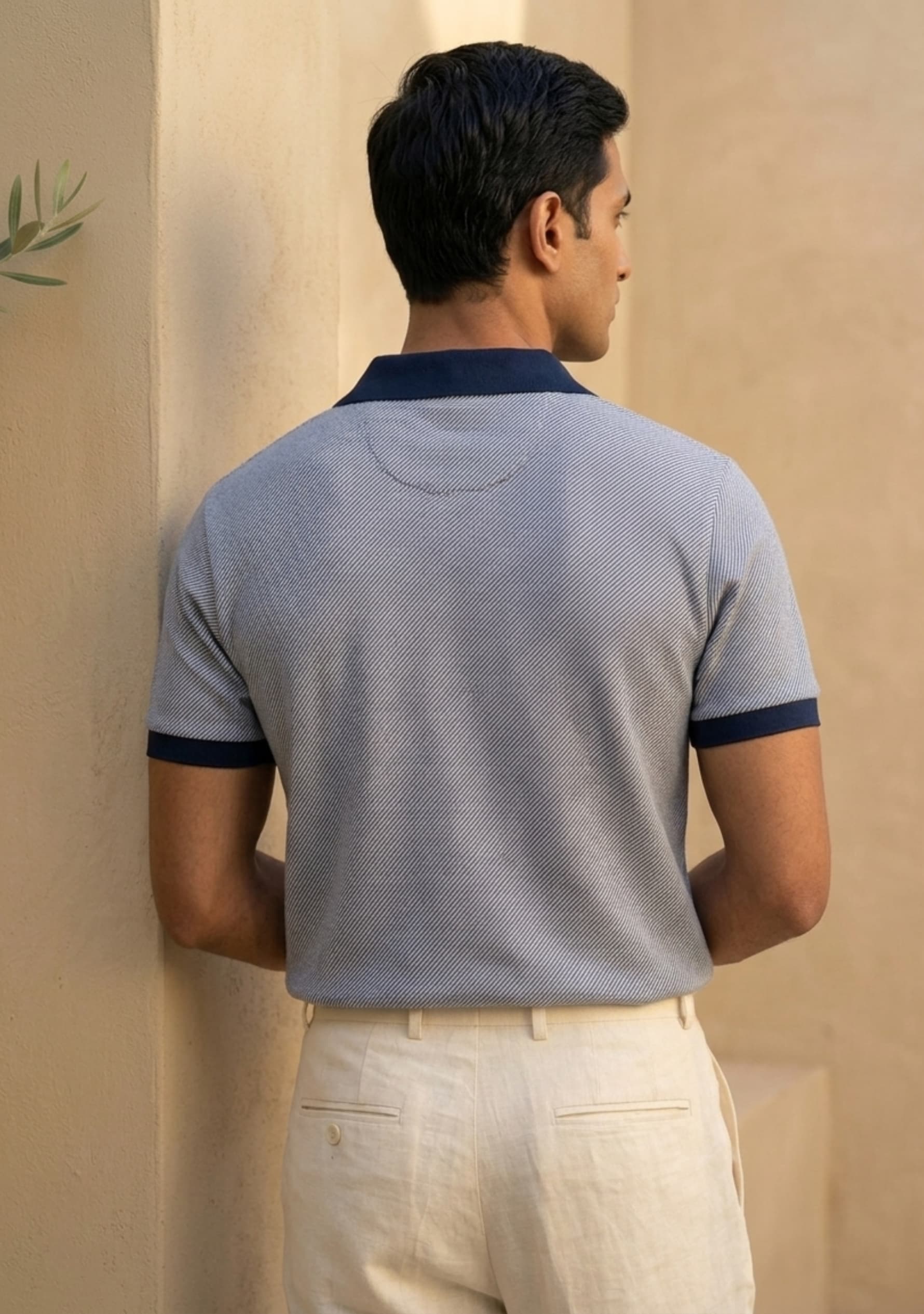 Miami (Navy Blue) Button Polo