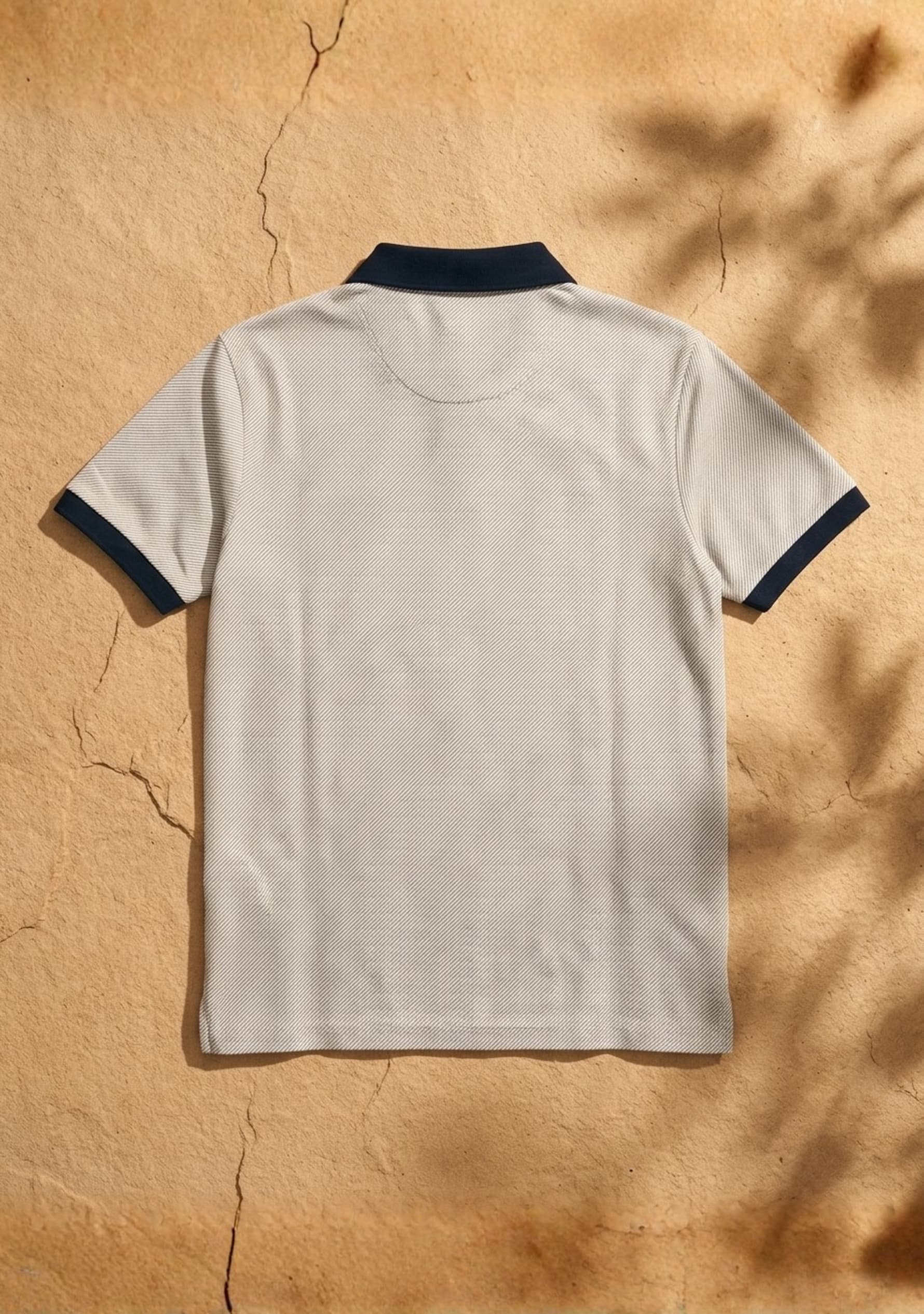 Manhattan (Grey) Button Polo