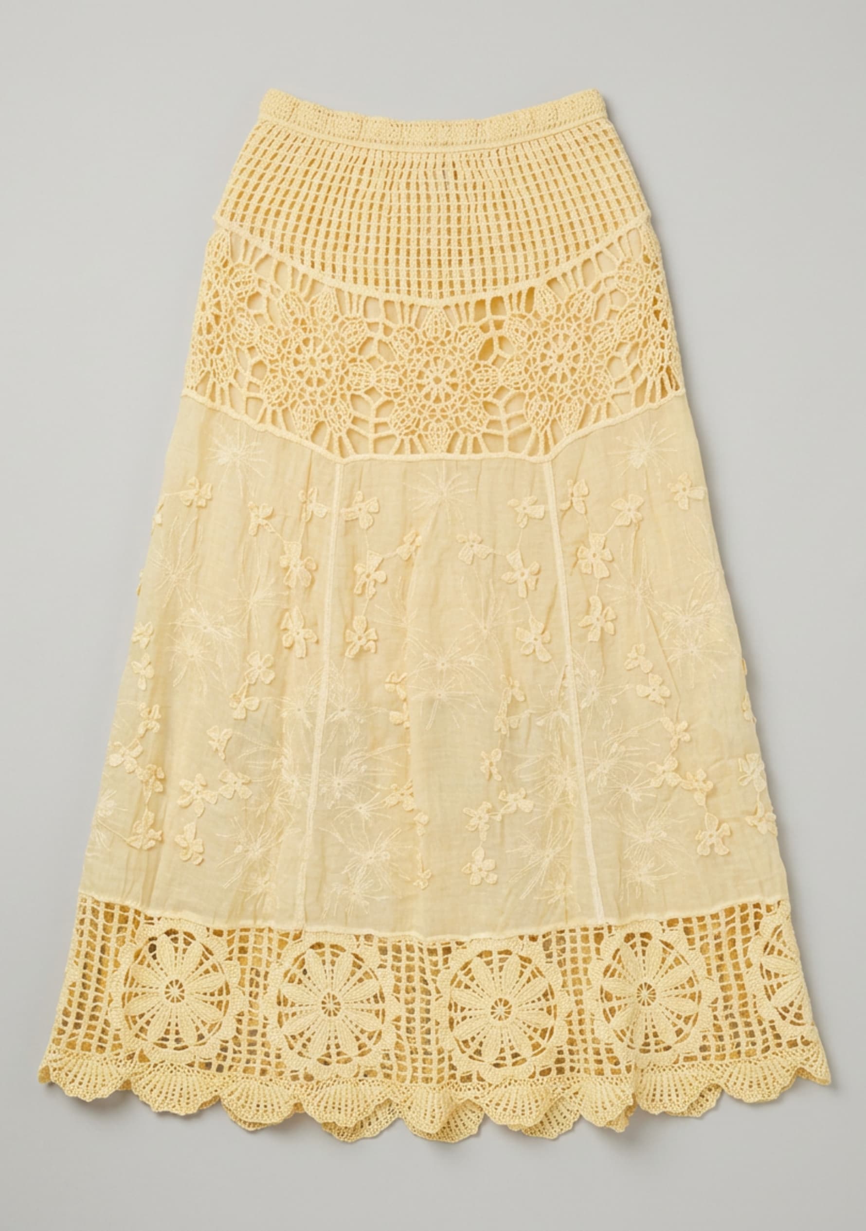 Liora Crochet Bottom (Pastel Yellow)