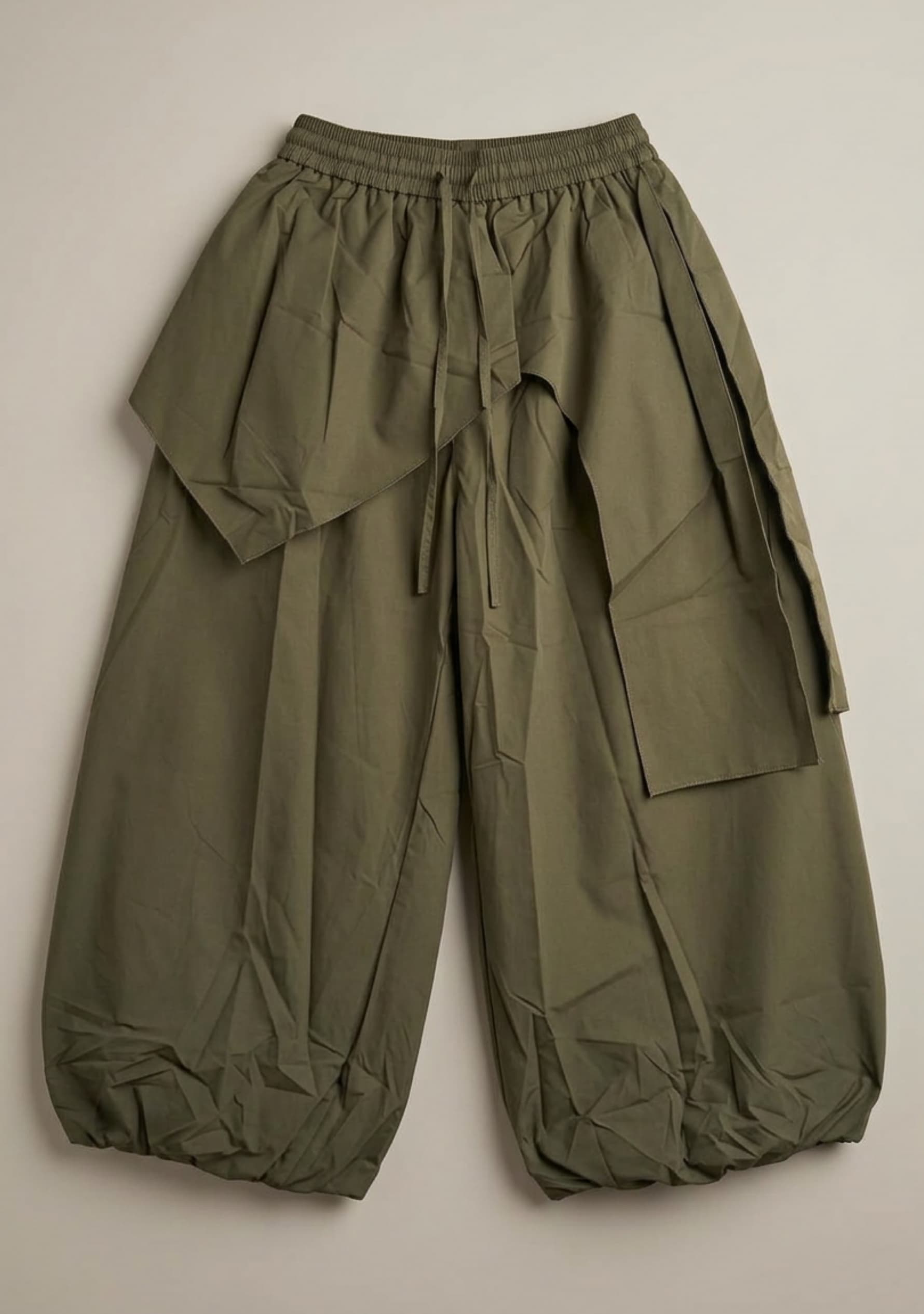 Cloud Balloon Pants (Olive Green)