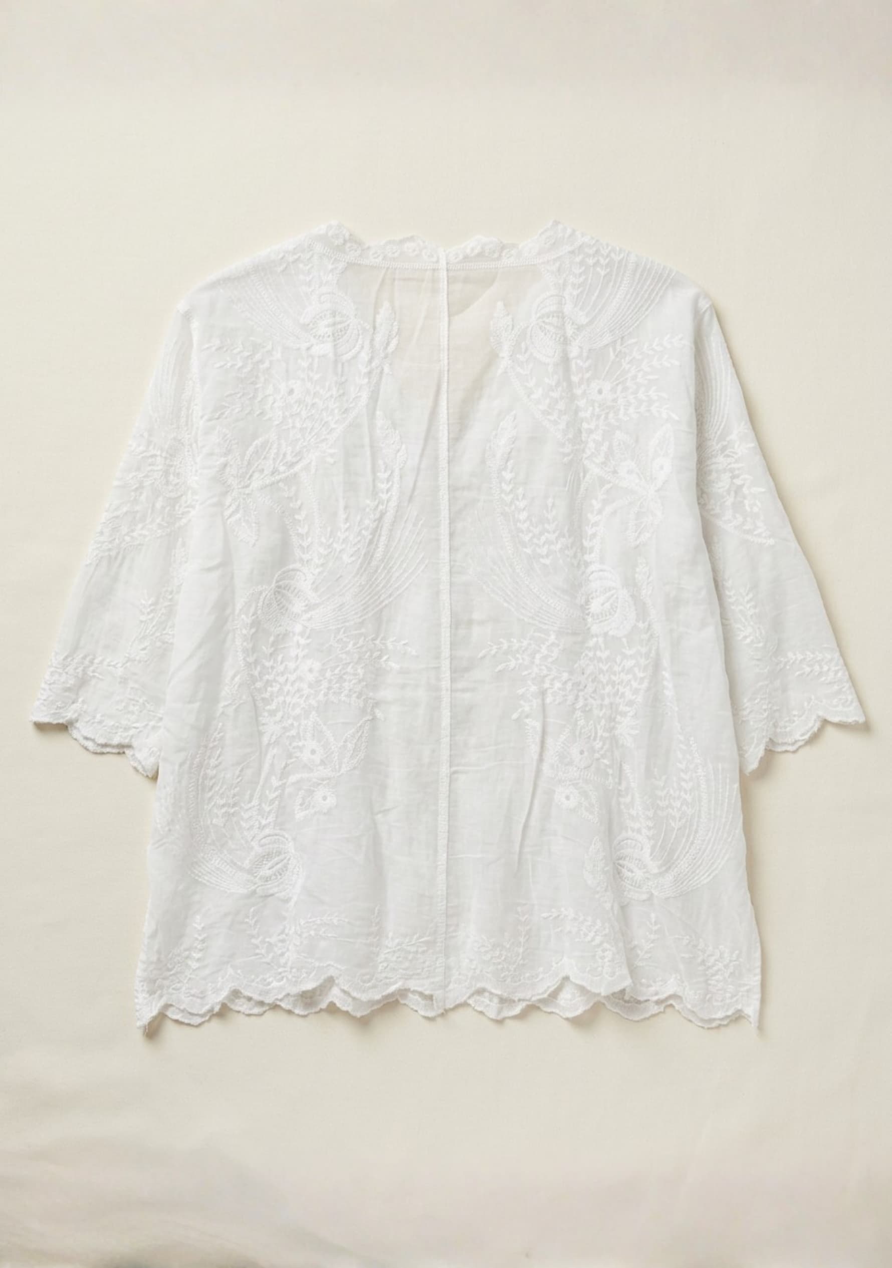 Asteria Crochet Top (White)