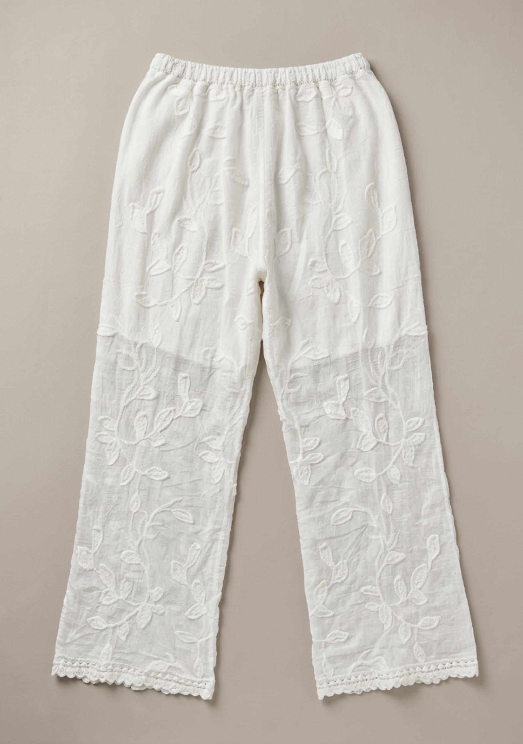 Folia Crochet Bottom (White)