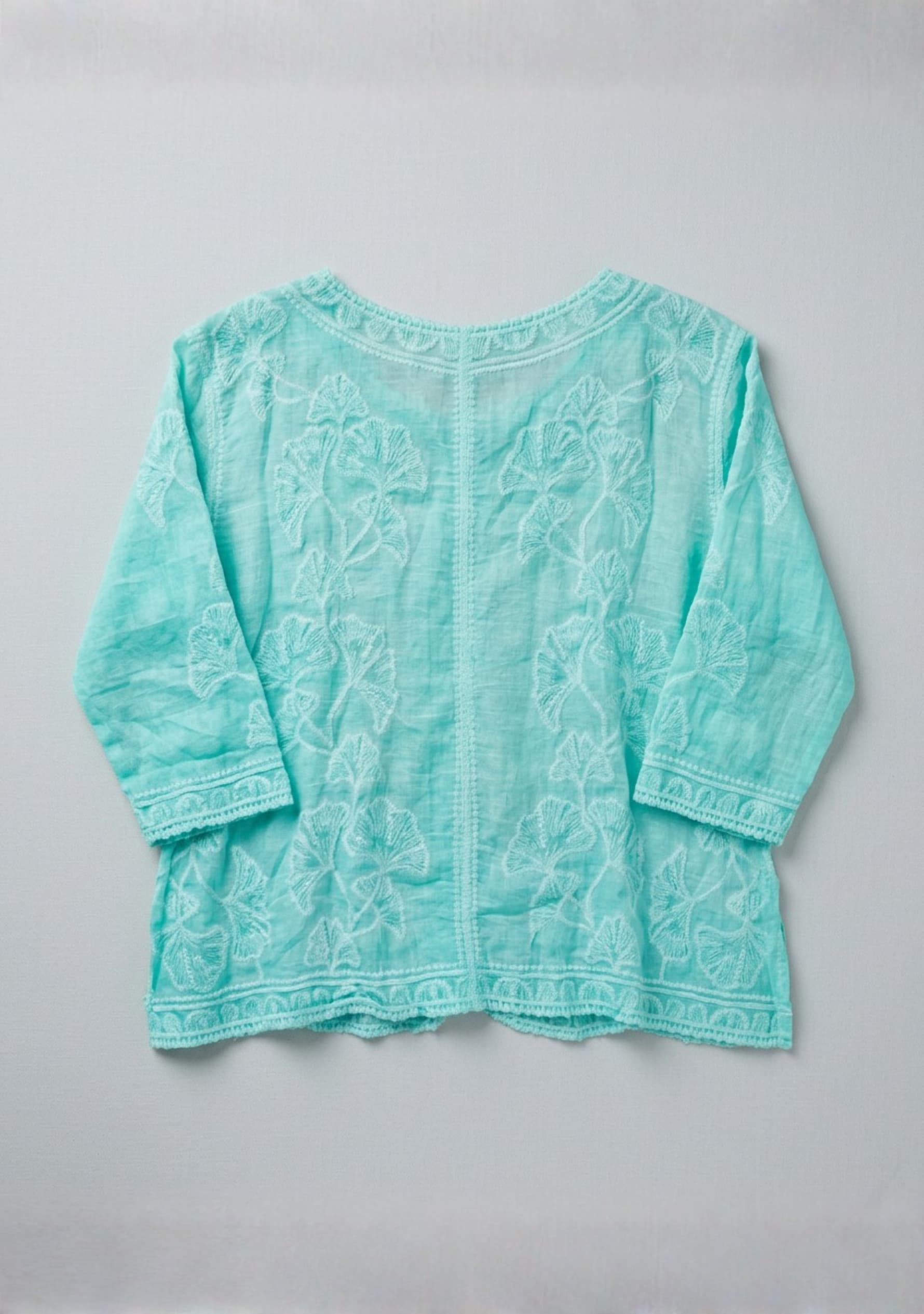 Thalassa Crochet Top (Mint Green)