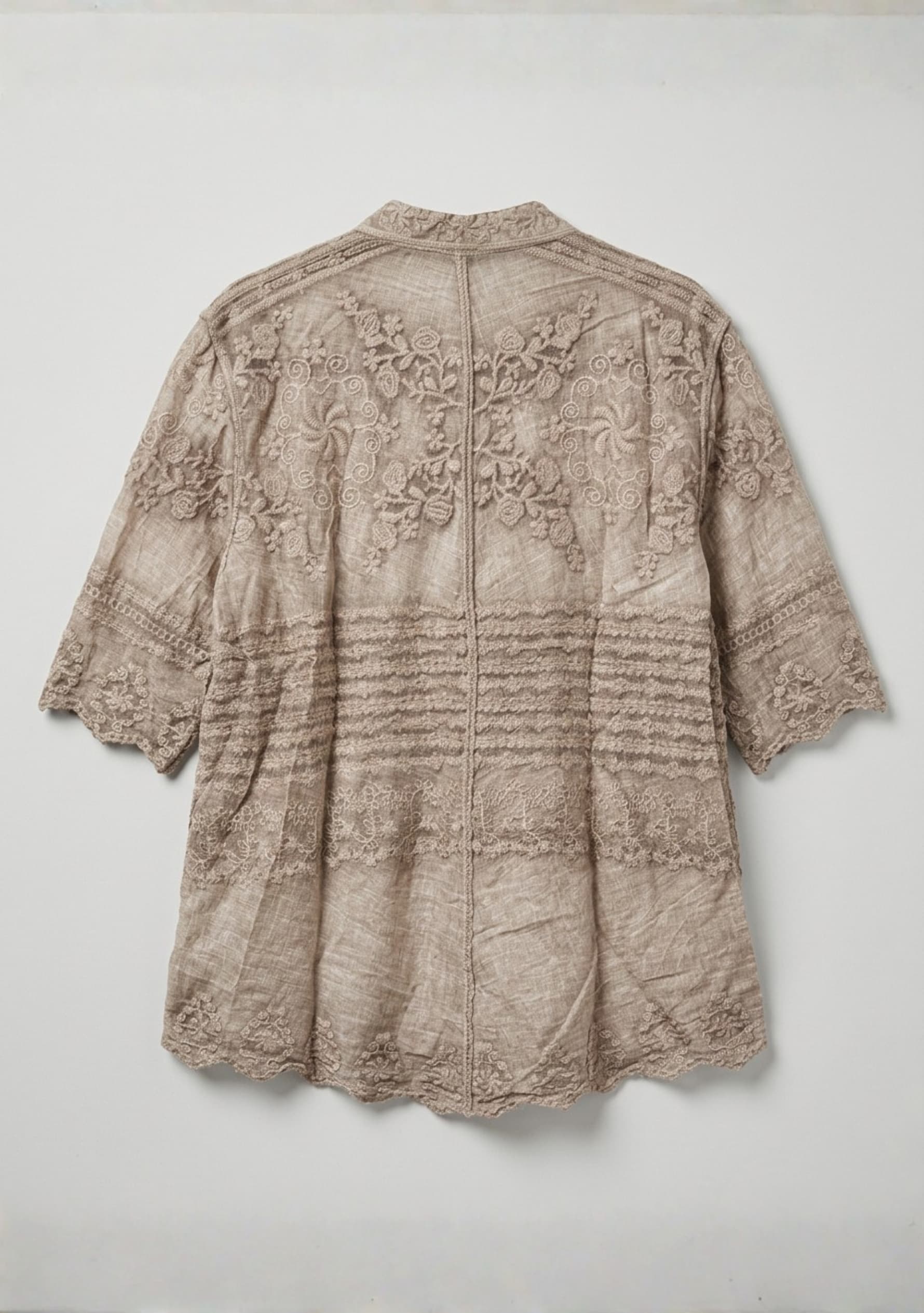 Mistral Crochet Top (Brown)