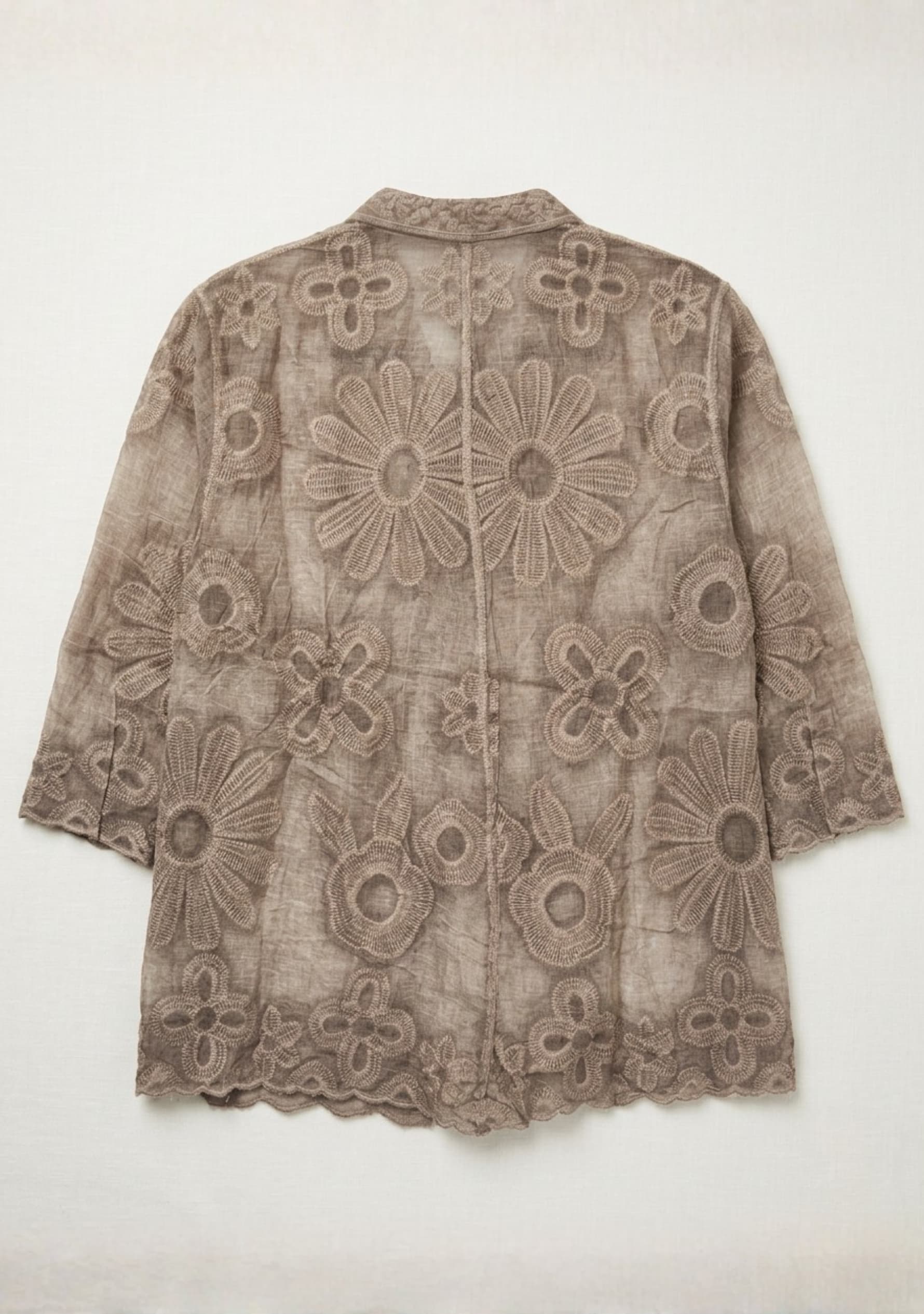 Sirocco Crochet Top (Brown)
