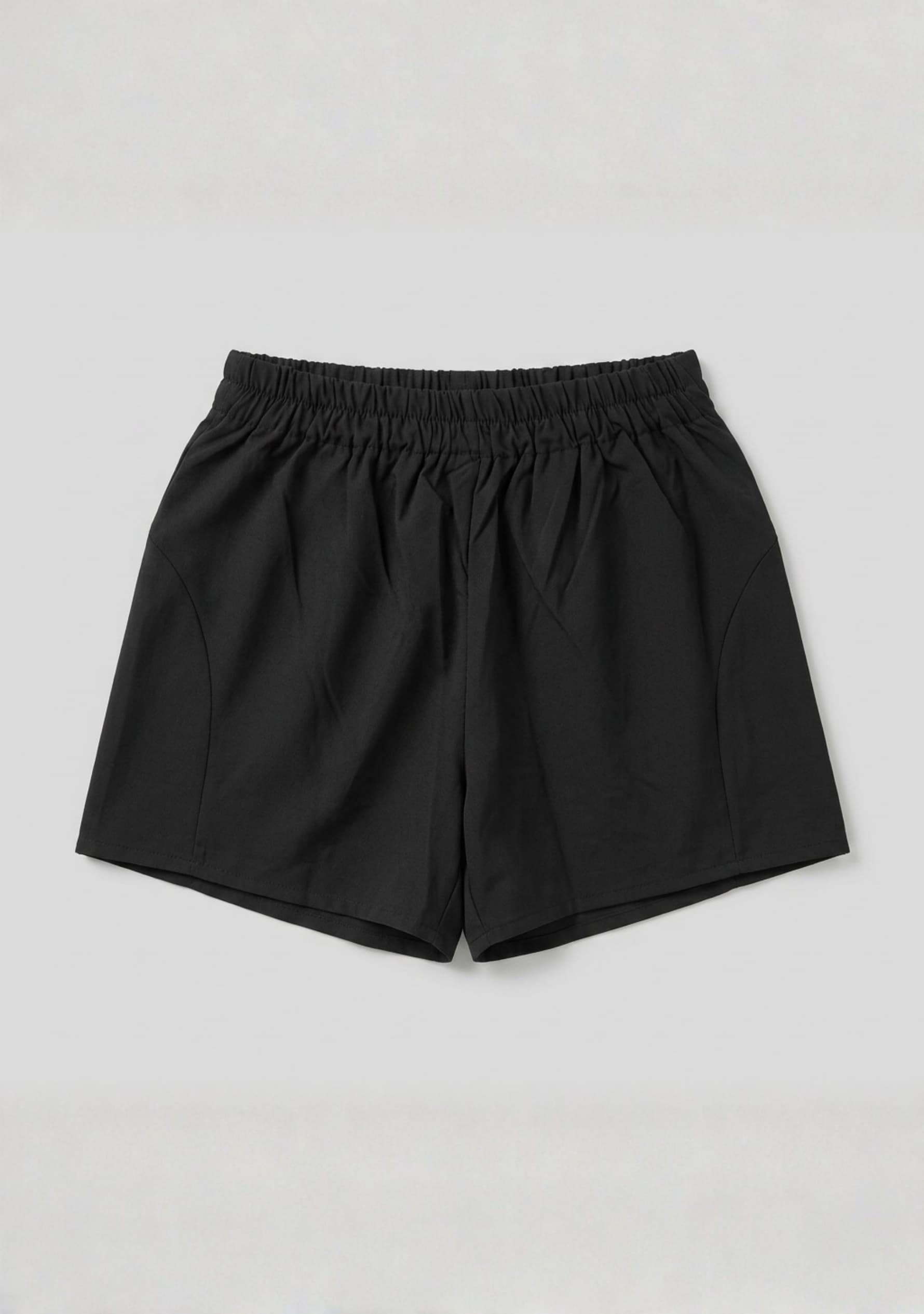 Rose Pleated Skort (Black)