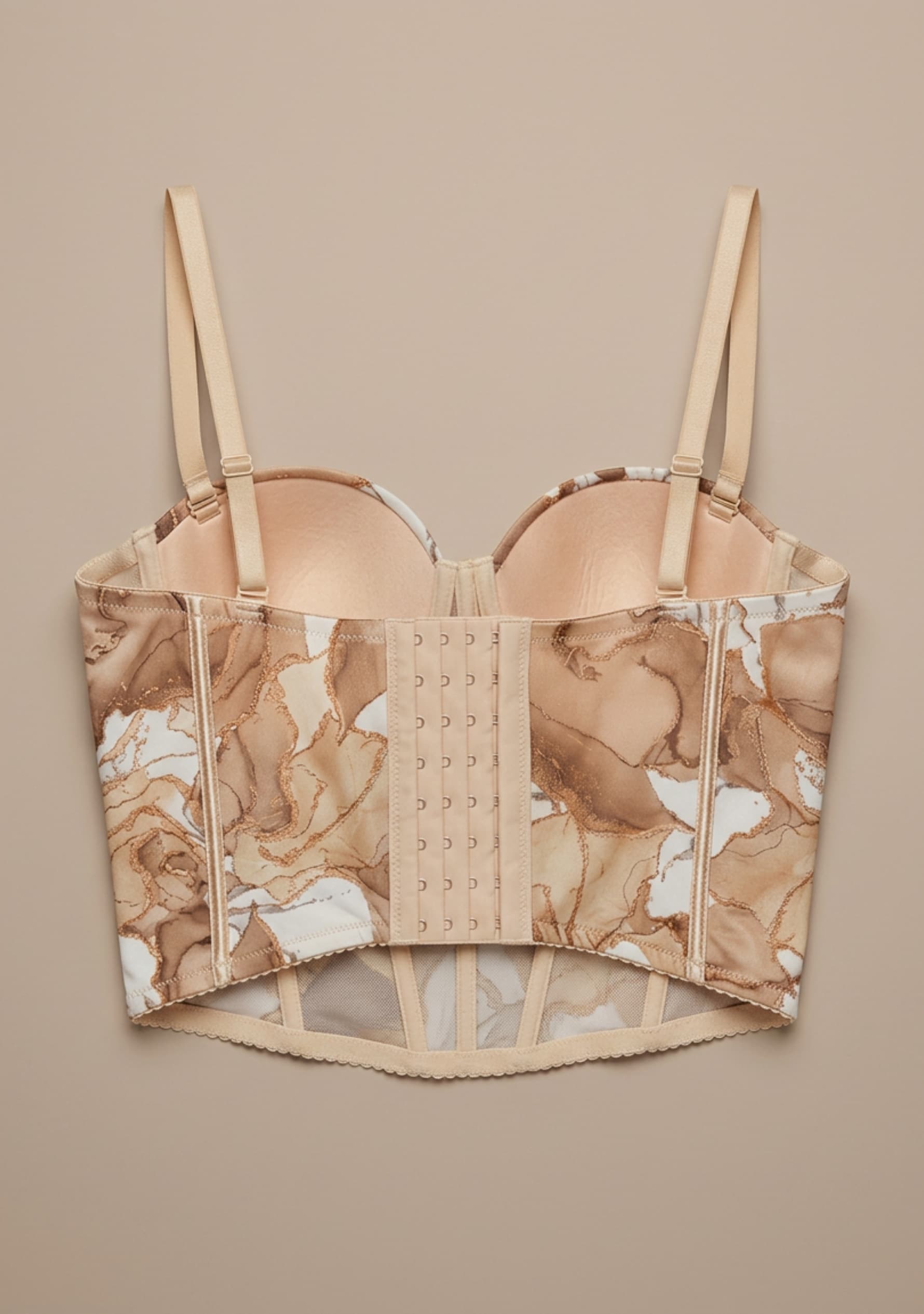 Sienna Corset Top (Earth Brown)