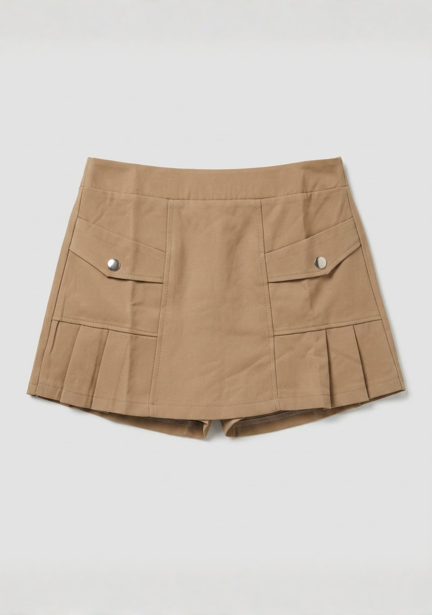 Sage Structured Skort (Beige)