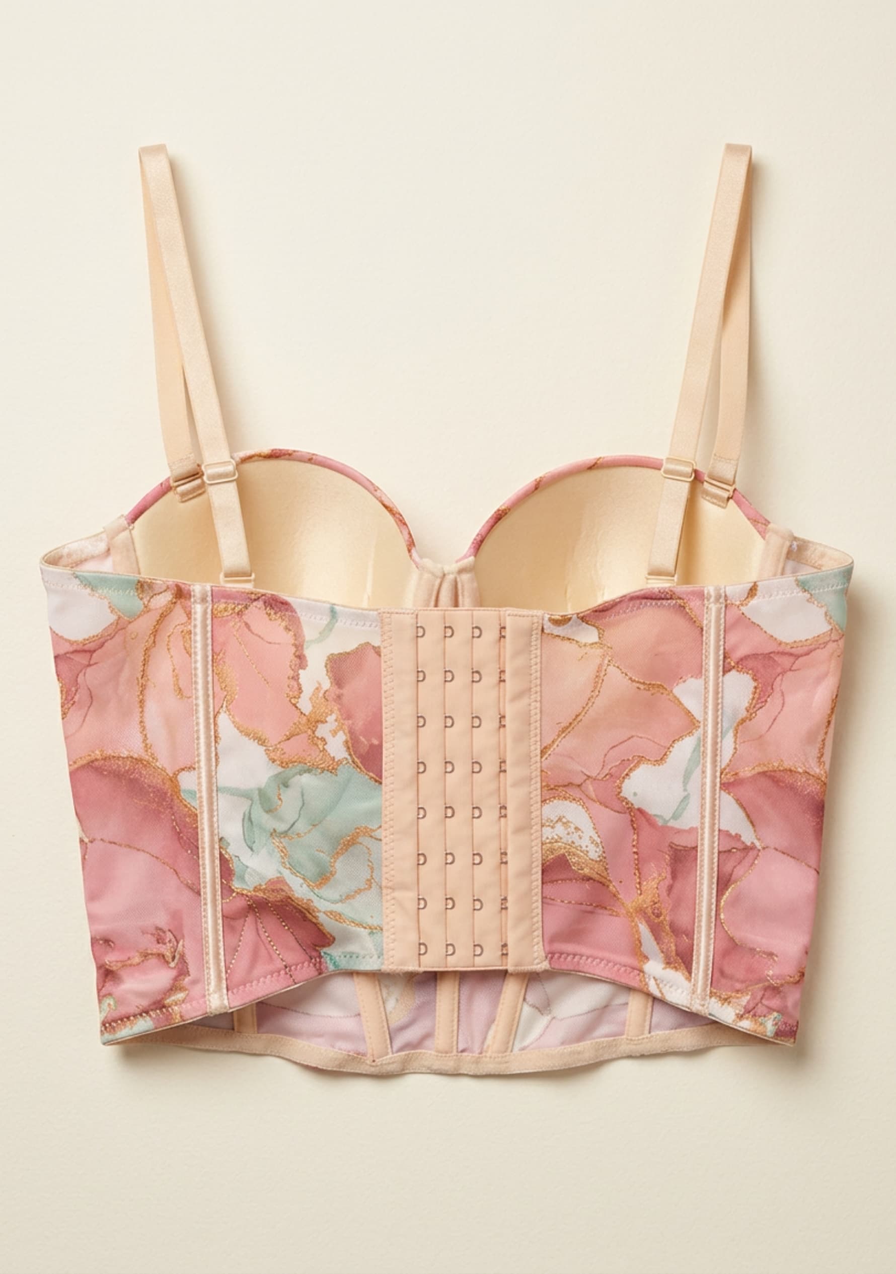 Sienna Corset Top (Dark Pink)