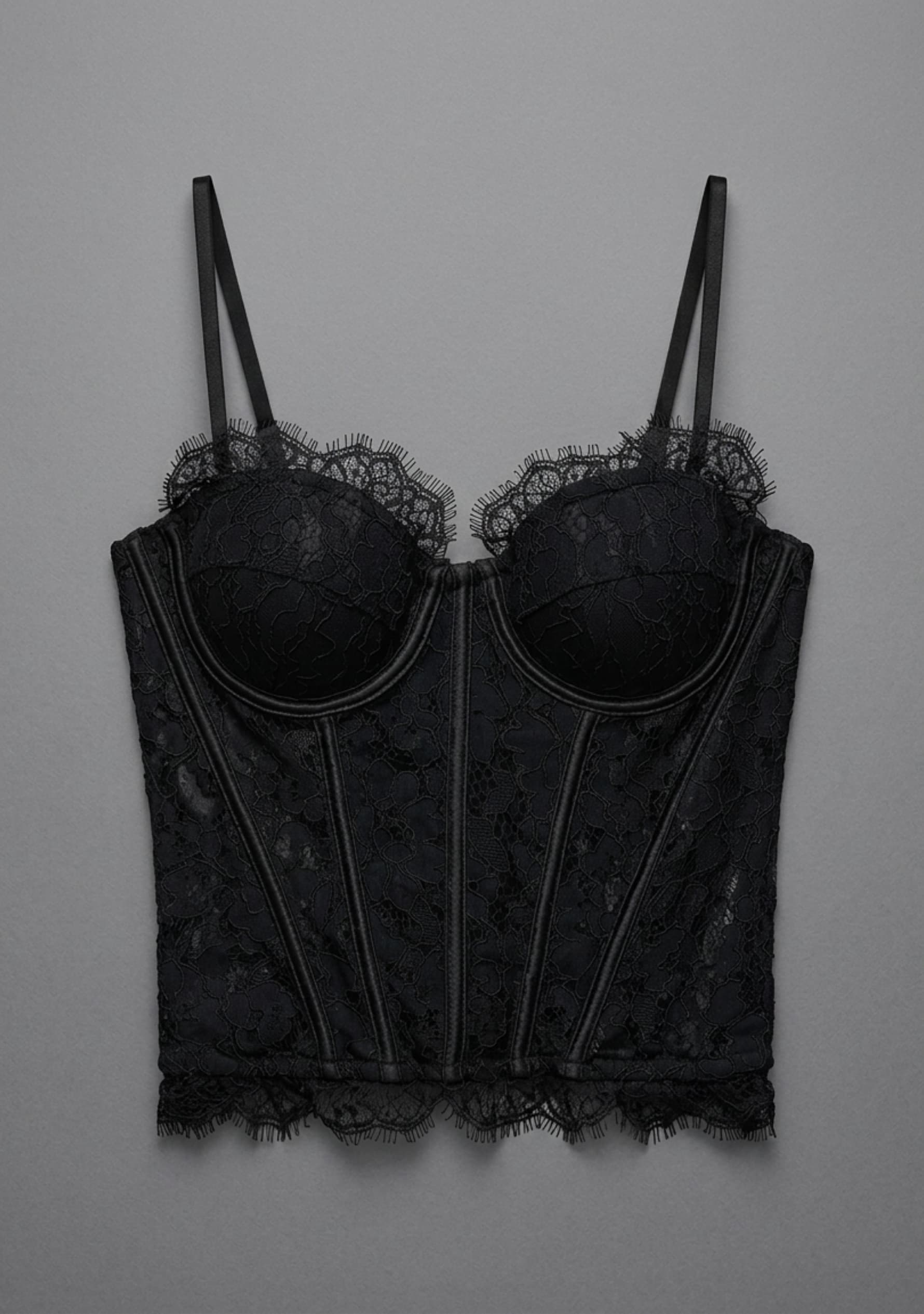 Noire Corset Top (Black)