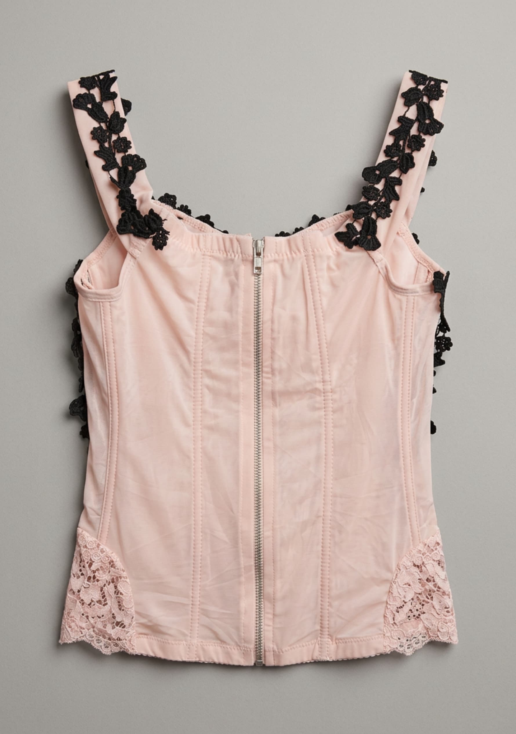 Floral Corset Top (Pink)
