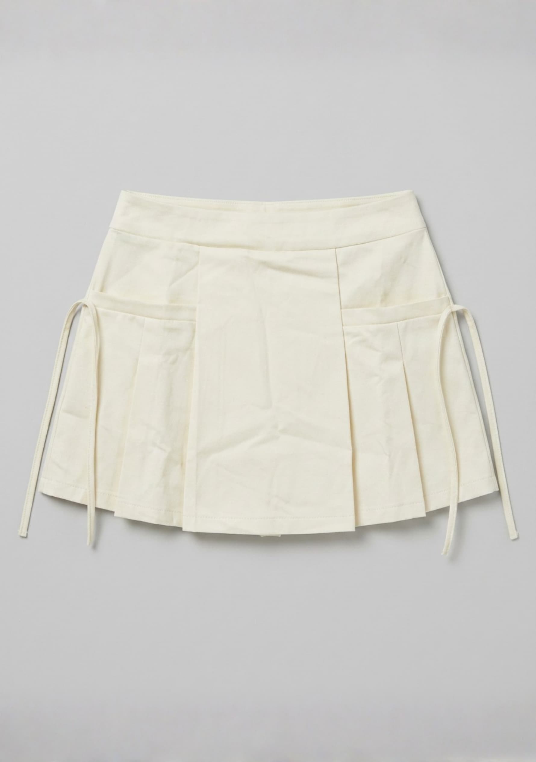 Willow Drawcord Skort (White)