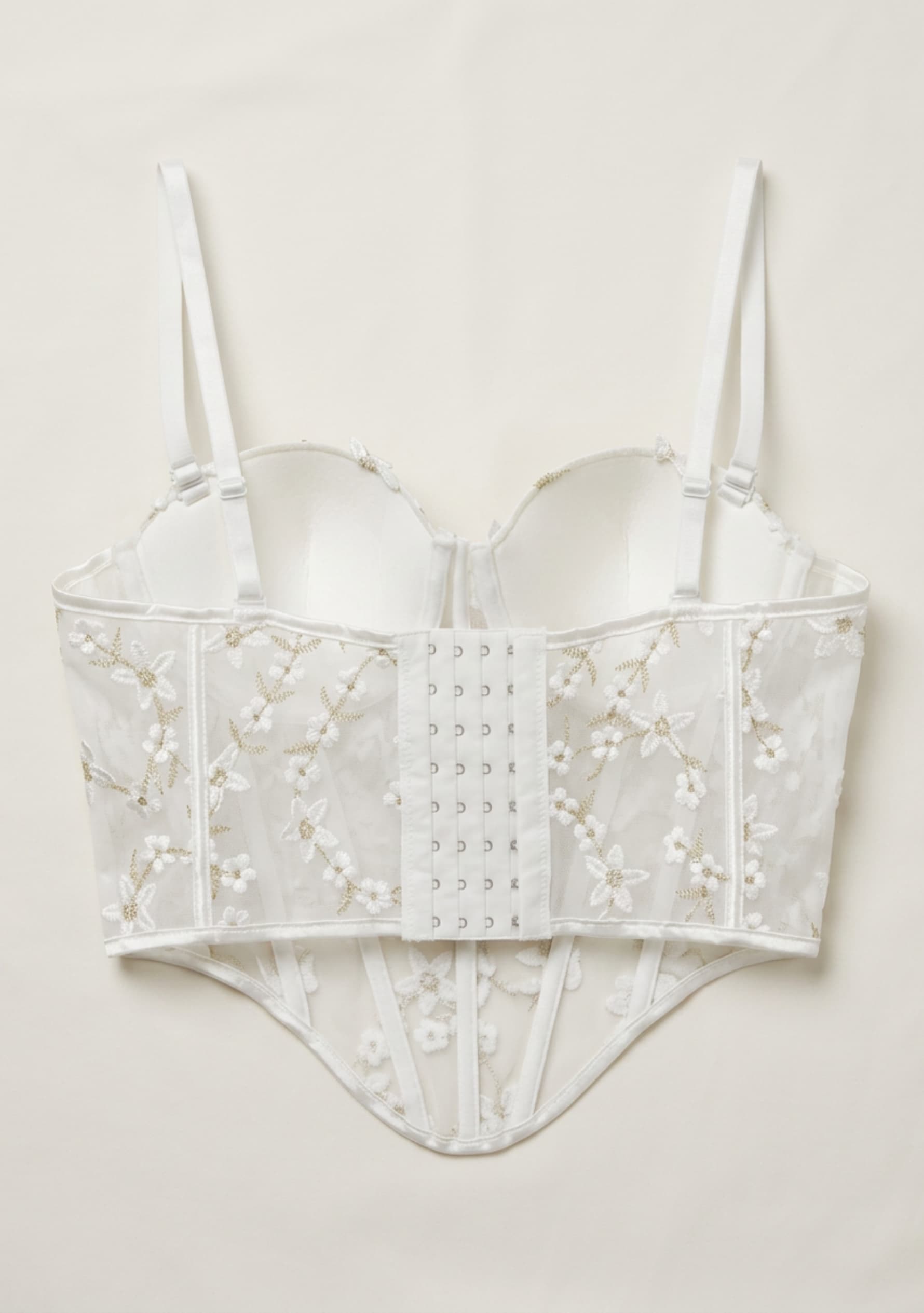 Ivorelle Corset Top (White)
