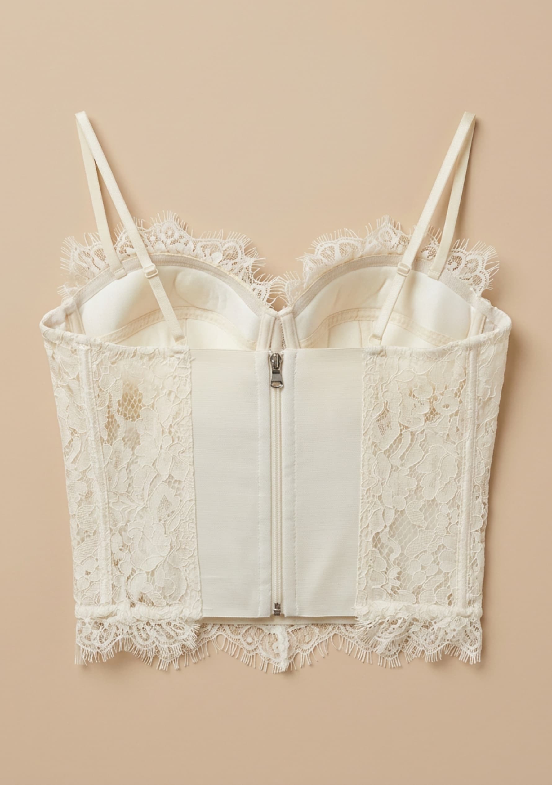 Noire Corset Top (Cream)