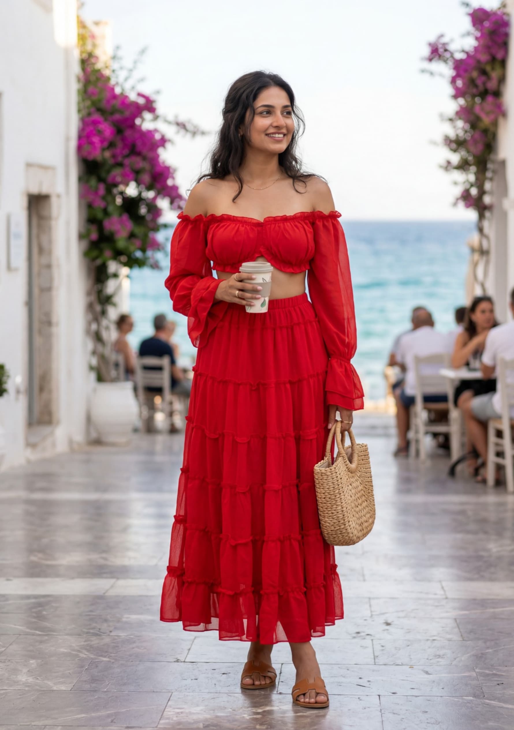 Solene Summer Wear (Red)
