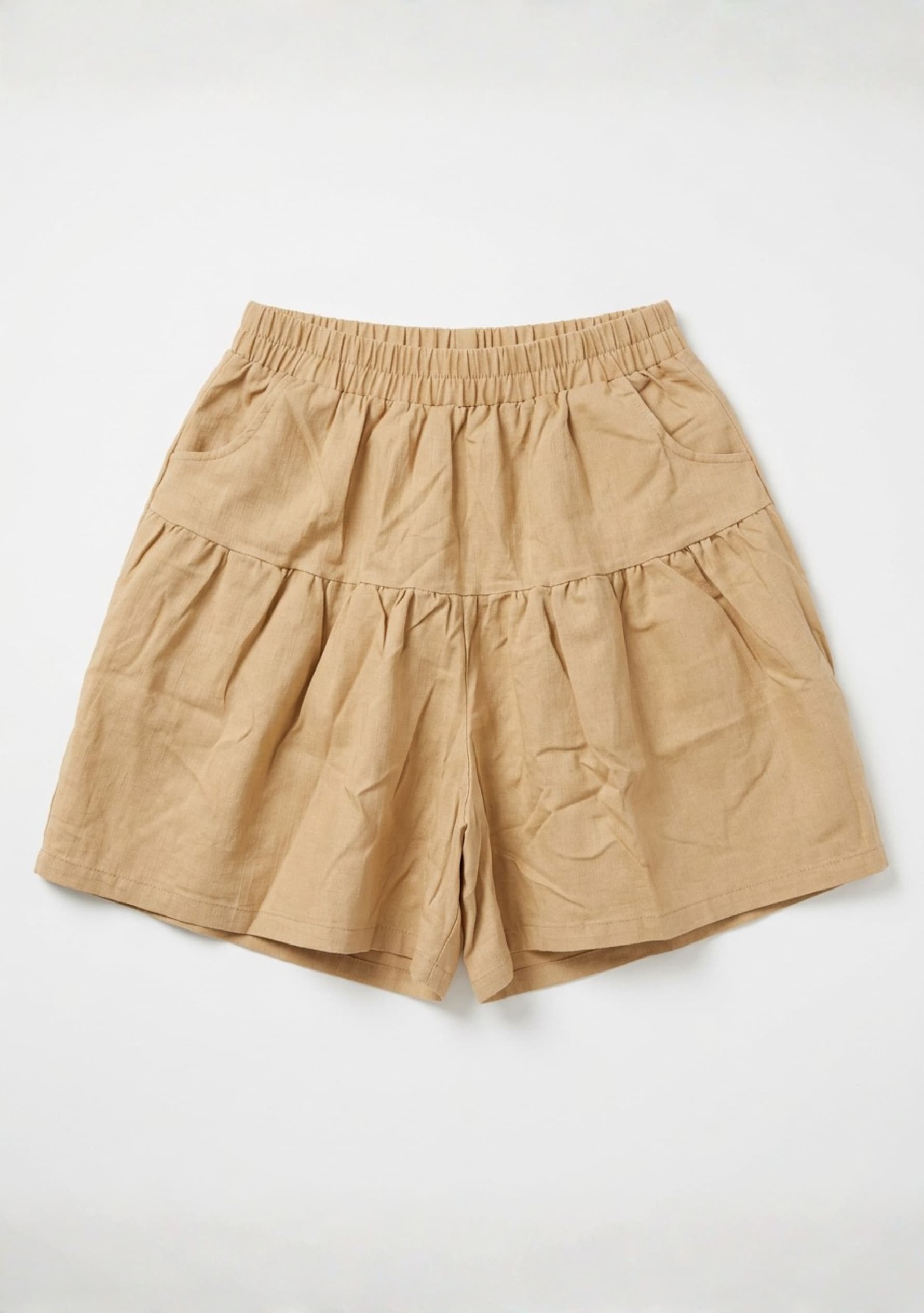 Daisy Ruffle Skort (Beige)