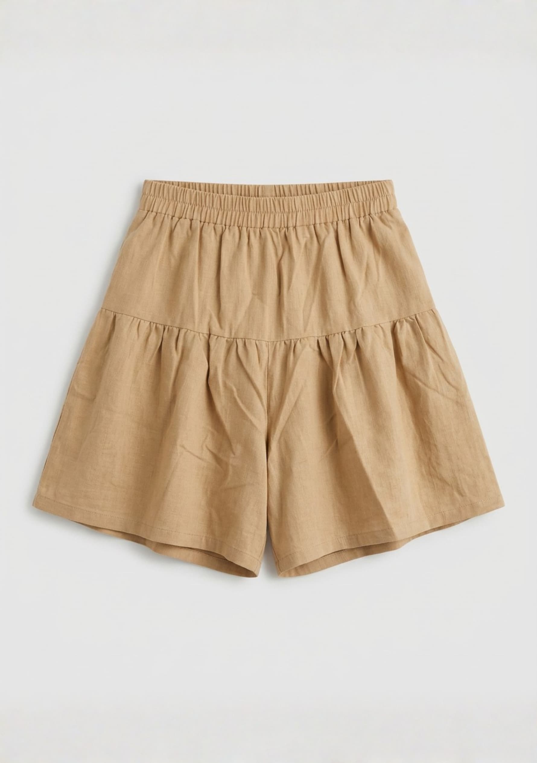 Daisy Ruffle Skort (Beige)