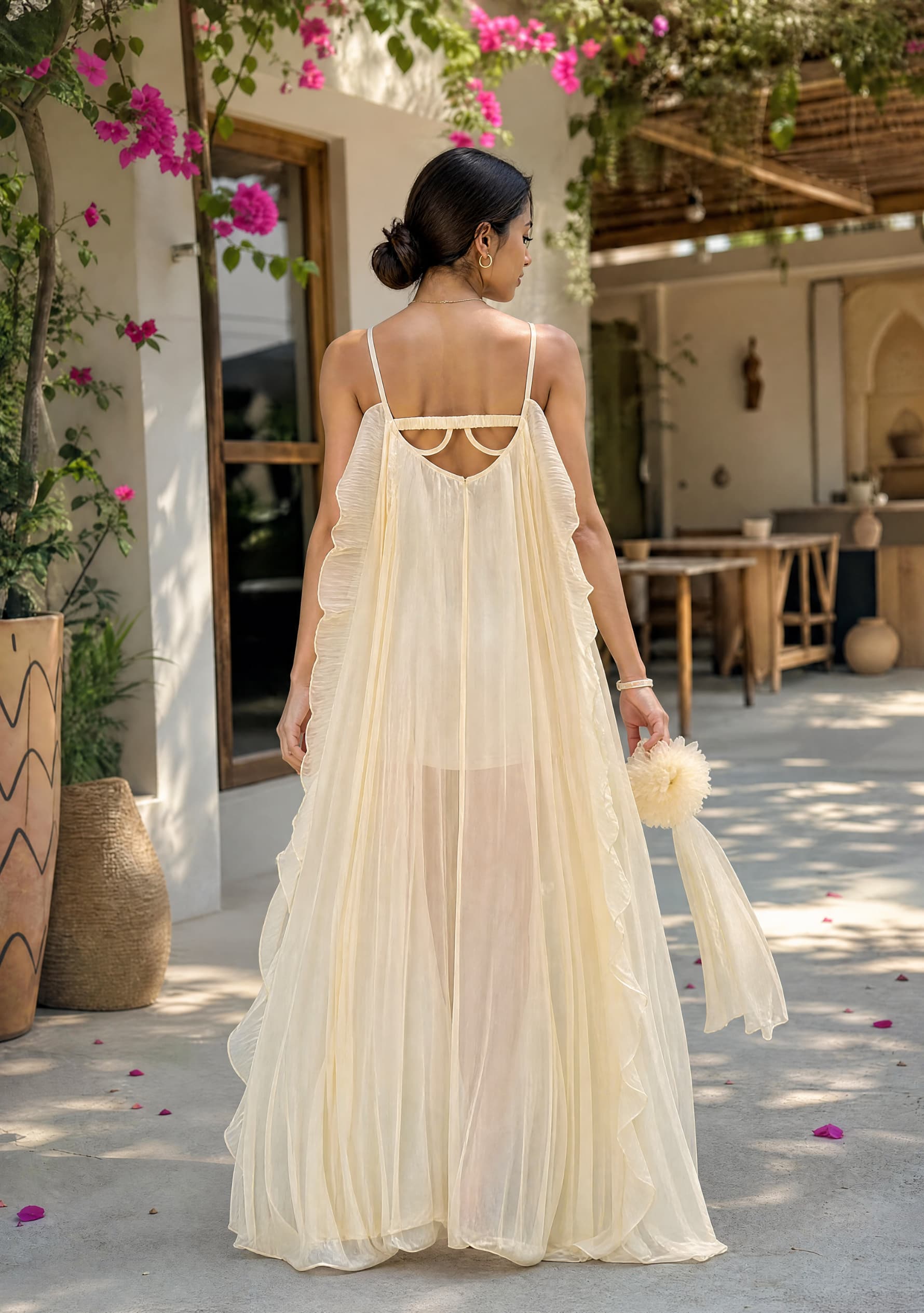 Roseline Summer Wear (Cream)