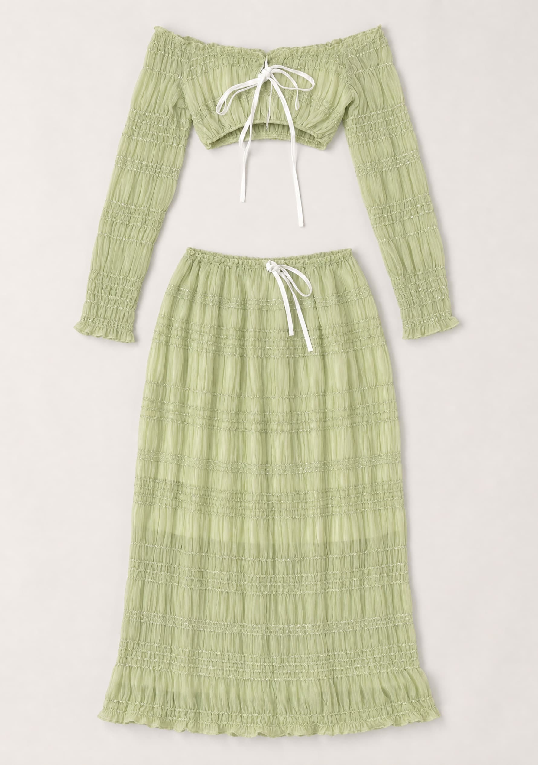 Verdelle Summer Wear (Light Green)