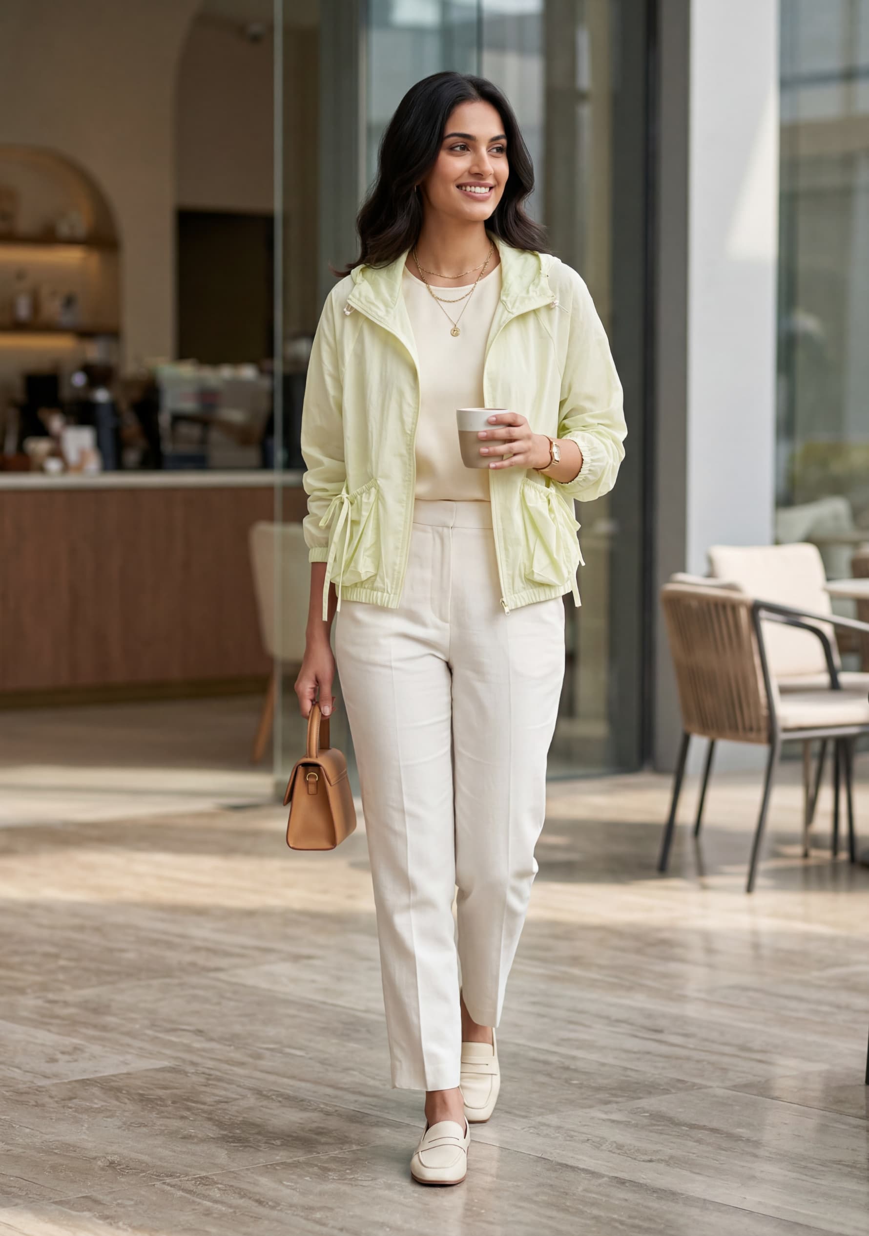 LunaLite Overlay Jacket (Pastel Yellow)