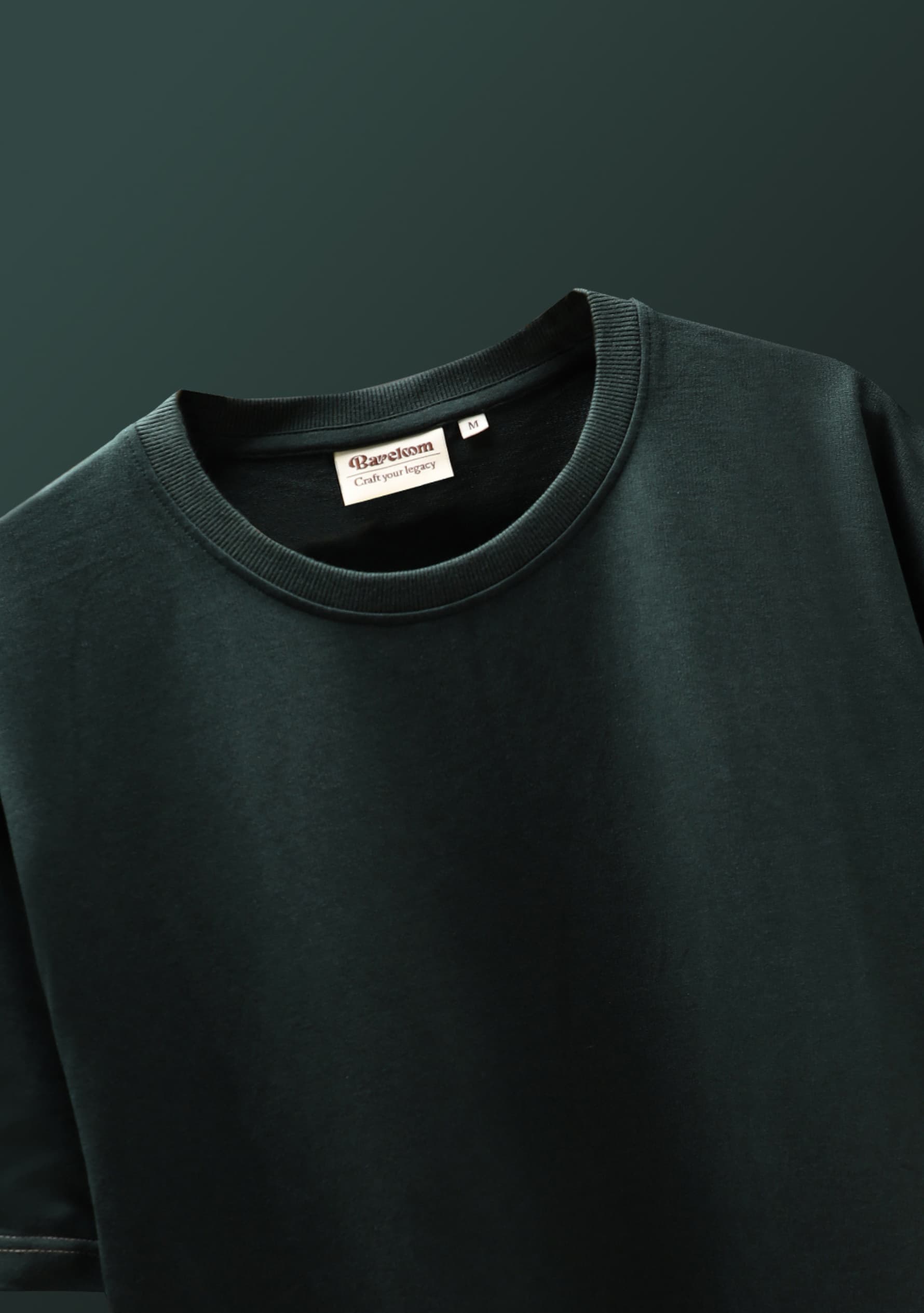 Clean Edge (Forest Green) Oversized Fit