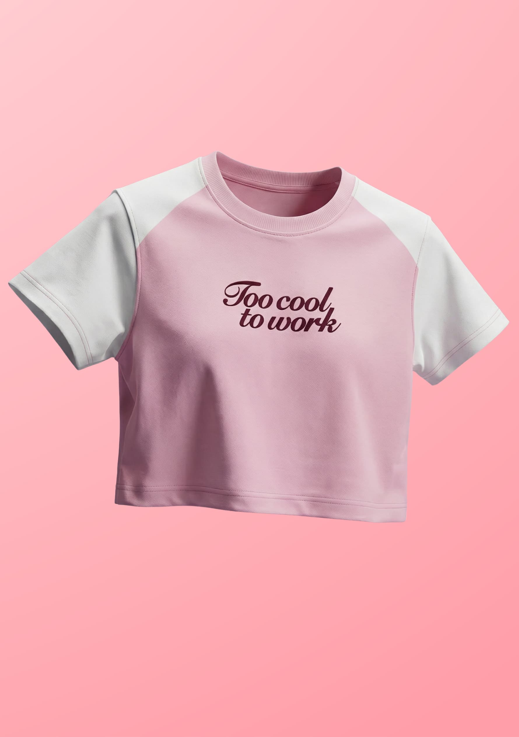 Soft Power (Pink) Crop Top