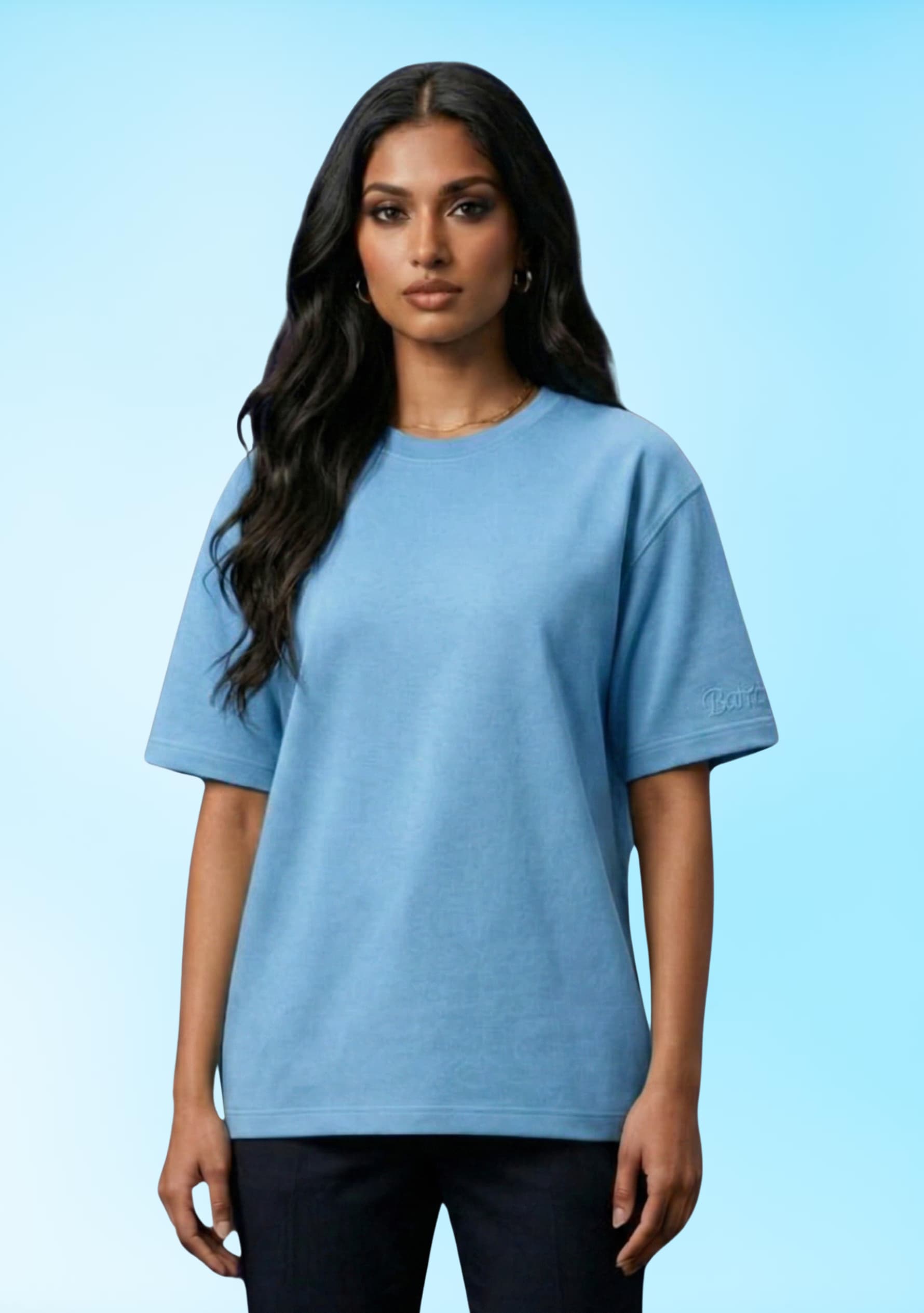 Daily Form (Blue) Oversized Fit