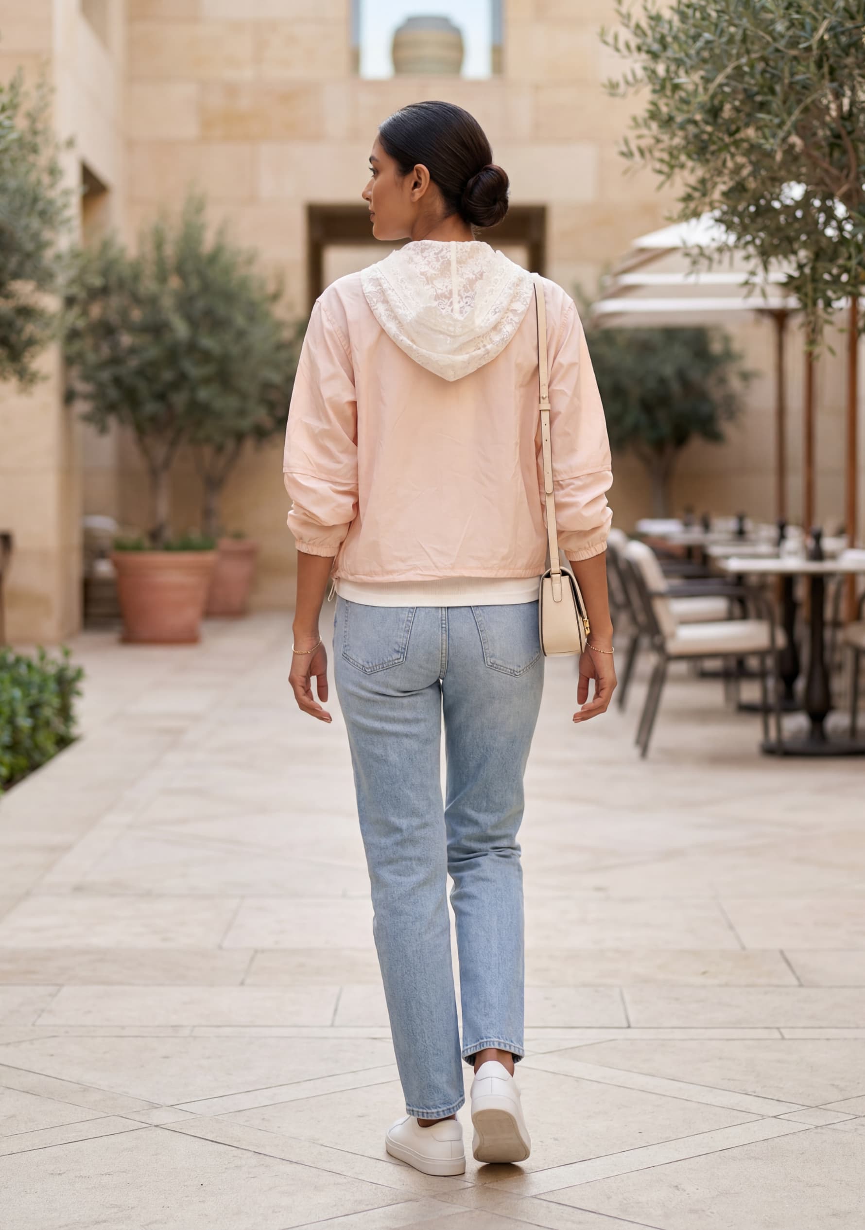 Elaris Overlay Jacket (Light Pink)