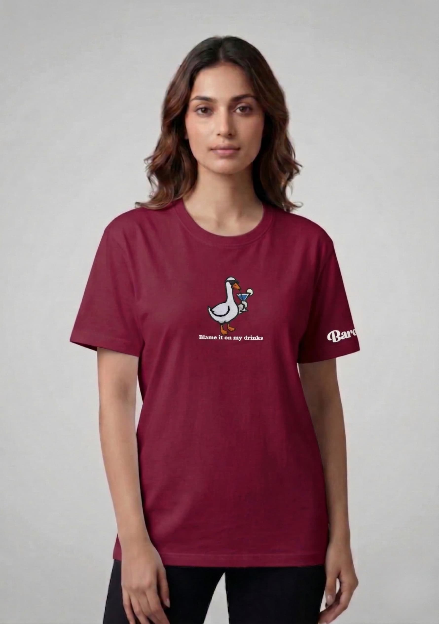 Spill Theory (Maroon) Oversized Fit