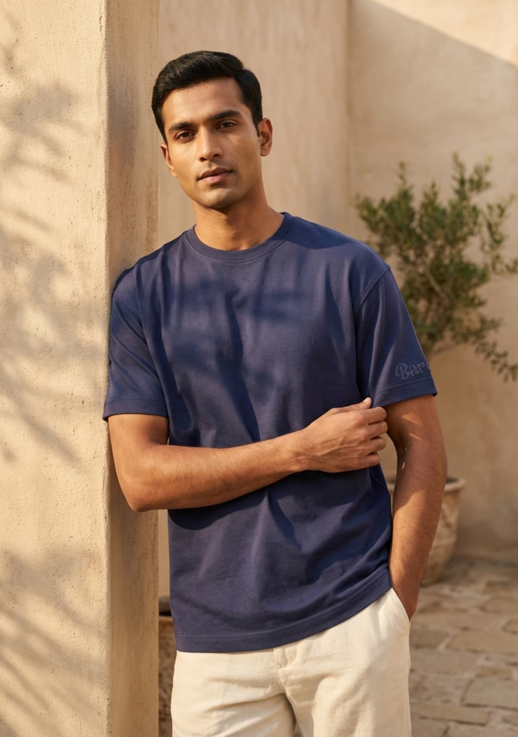Daily Form (Dark Blue) Oversized Fit