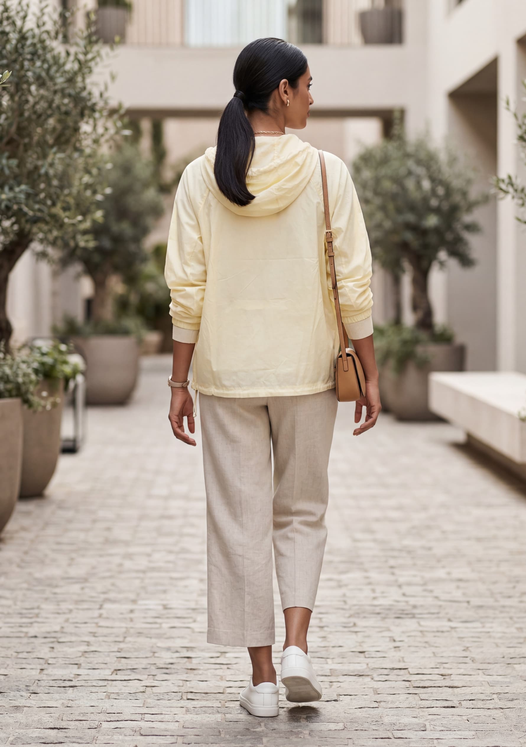 BreezeFlex Overlay Jacket (Pastel Yellow)