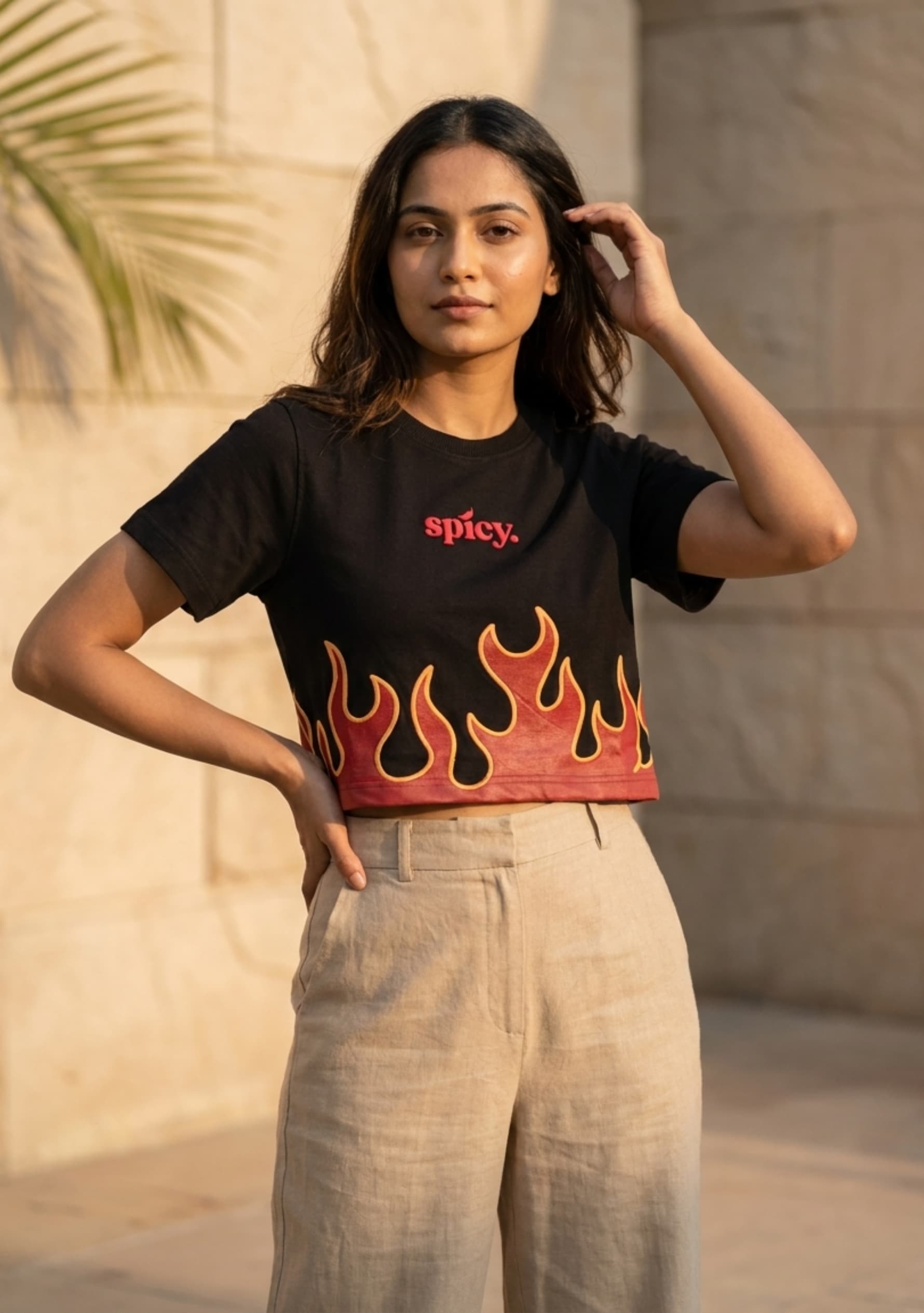 Warm Edge - Crop Top