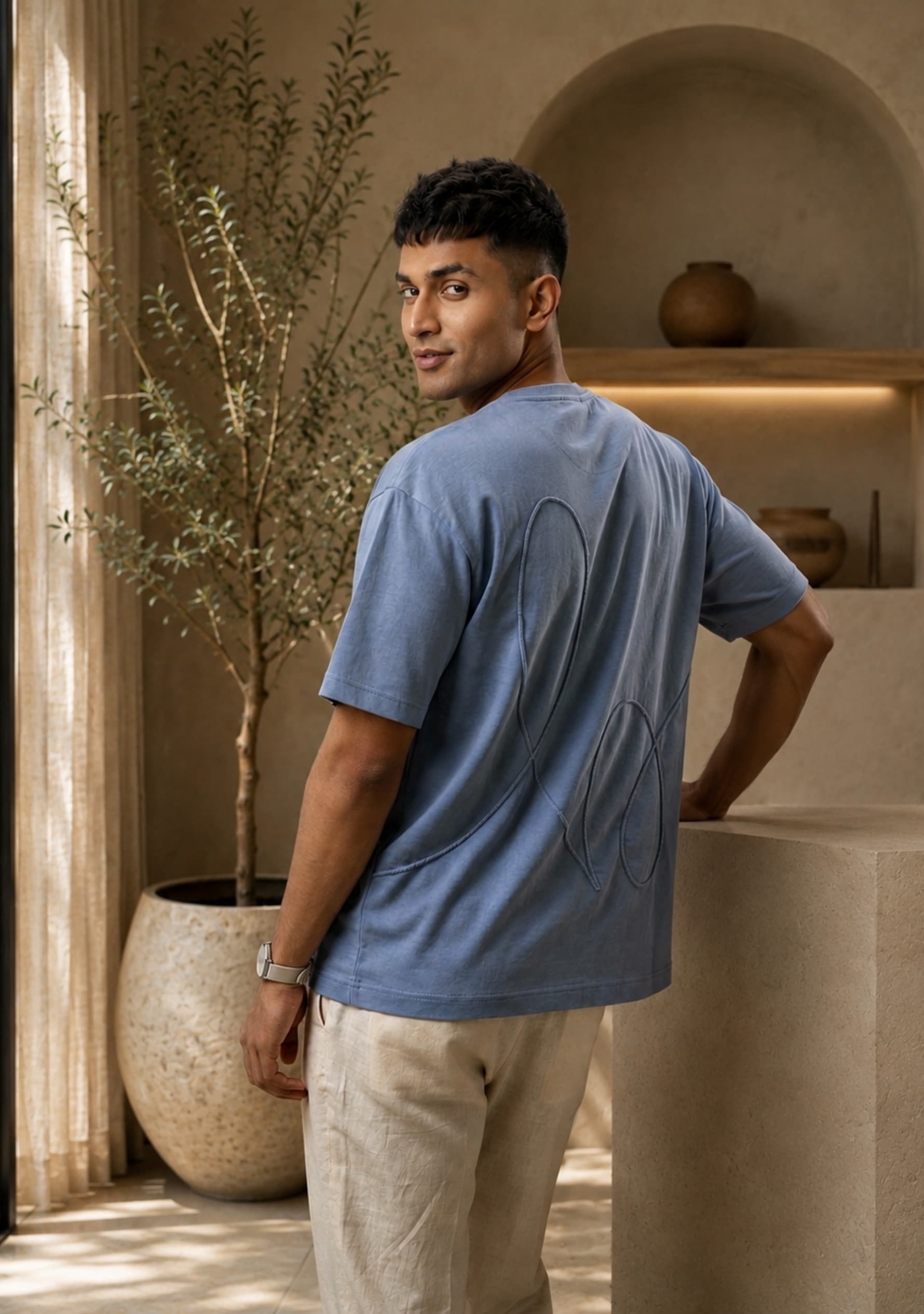 Pure Craft (Sky Blue) Oversized Fit
