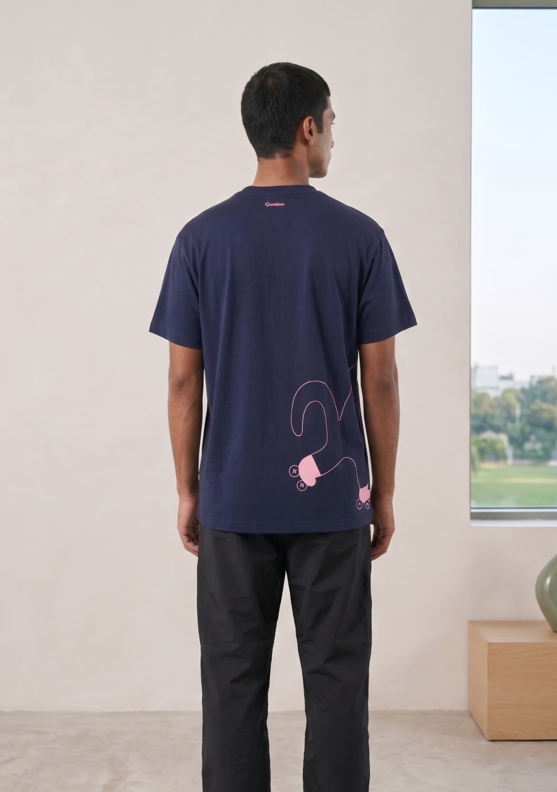 Private Circle (Dark Blue) Oversized Fit
