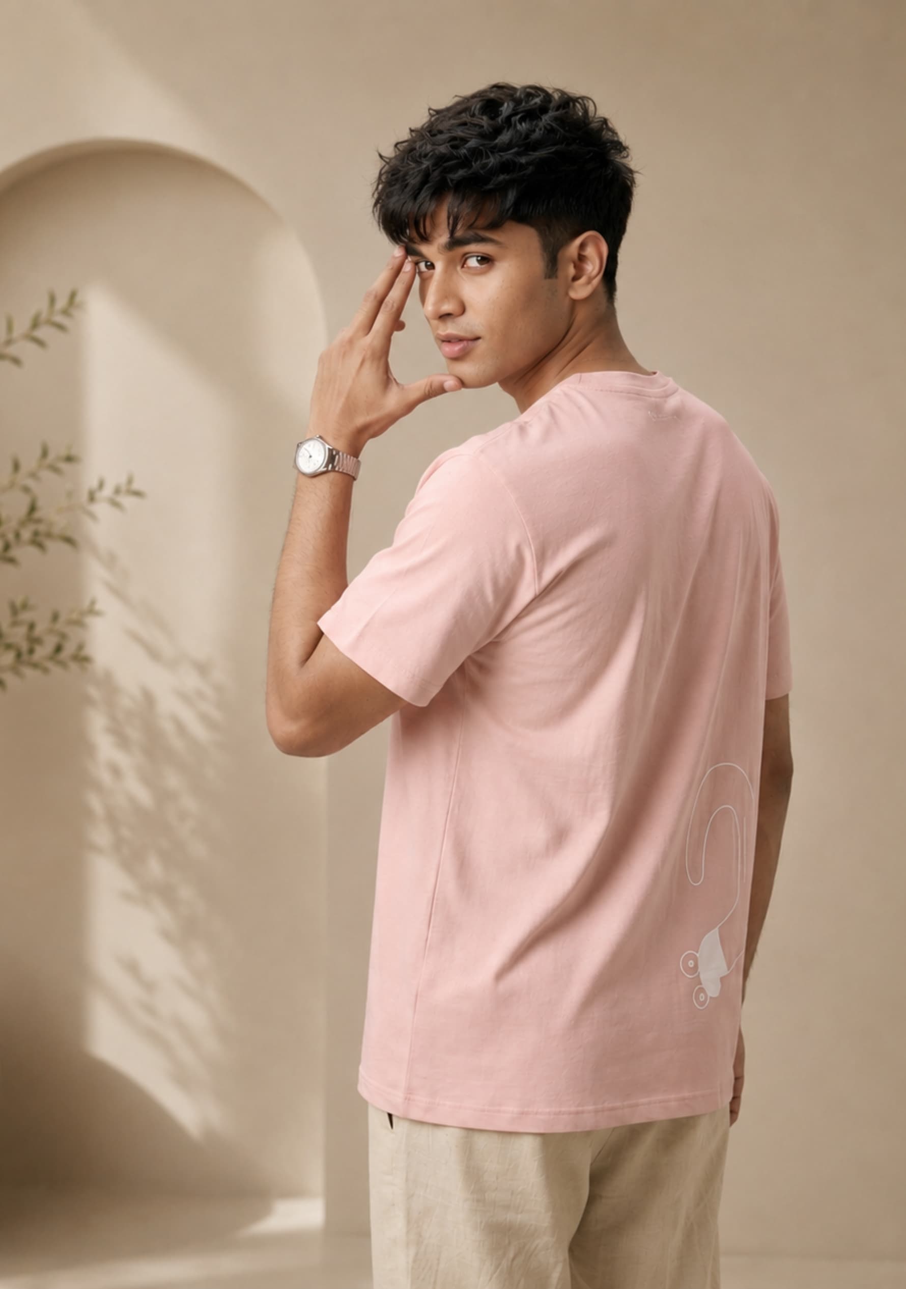 Private Circle (Light Pink) Oversized Fit
