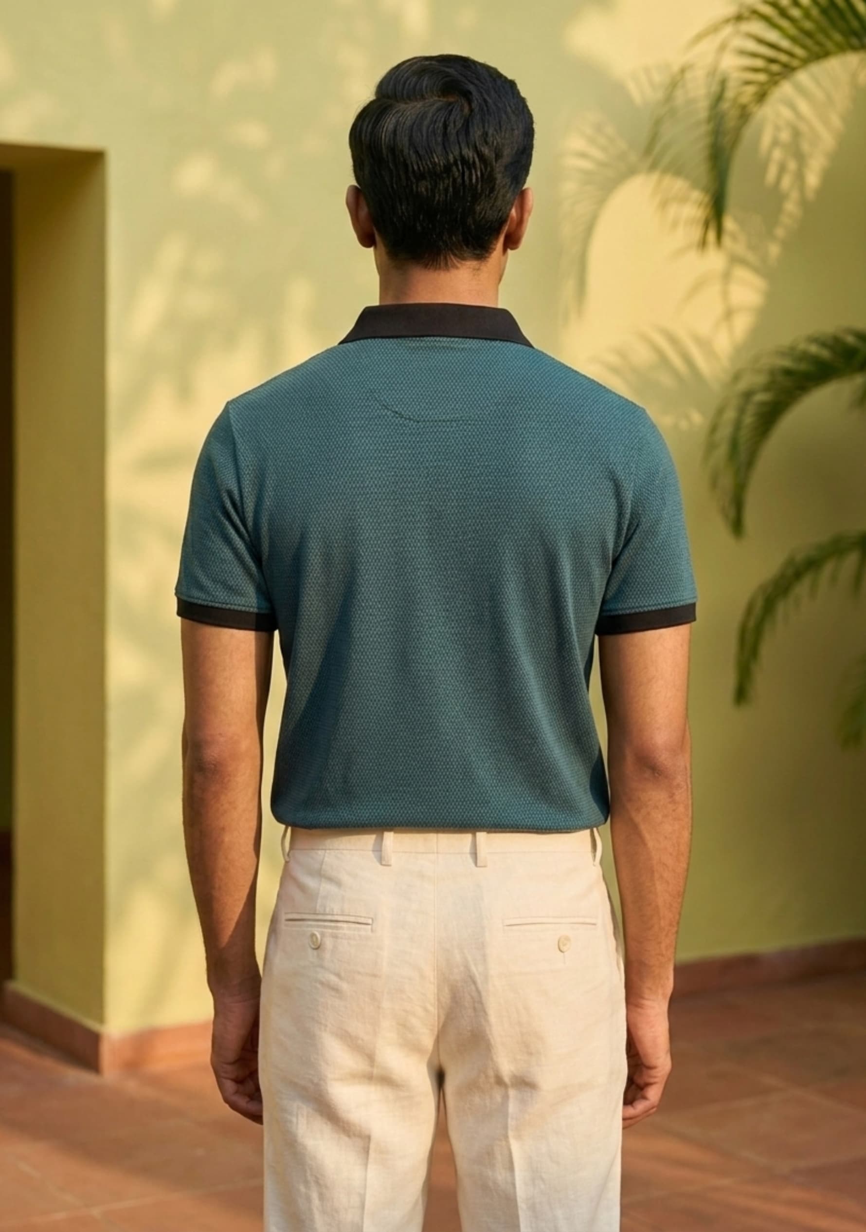 Monaco (Teal) Button Polo