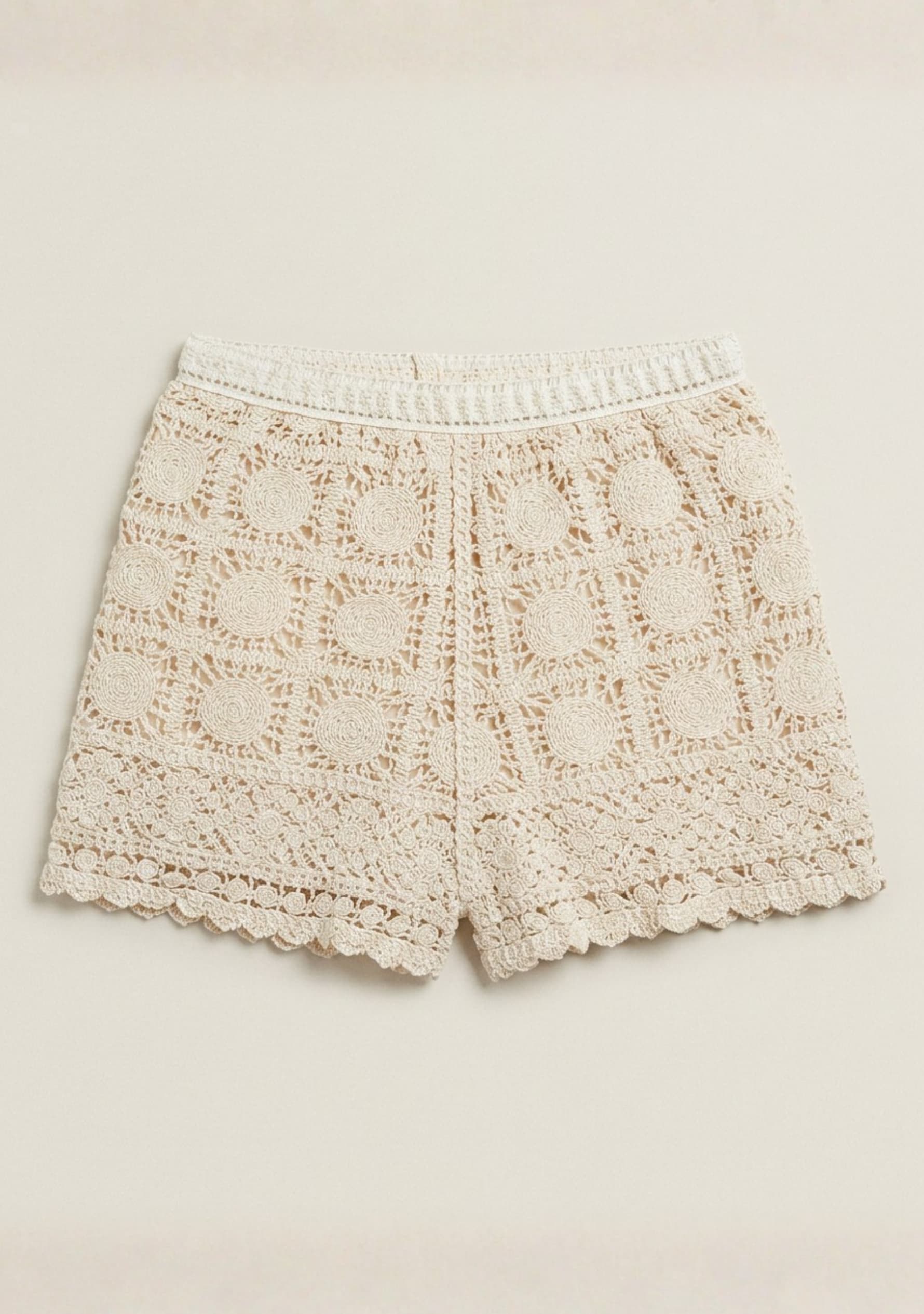 Elowen Crochet Shorts (Sandal)