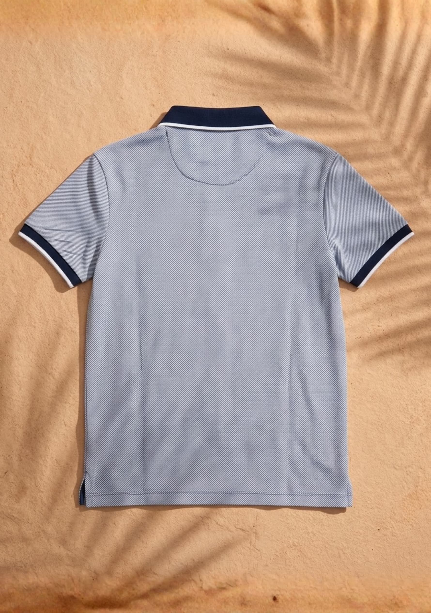 Miami (Navy Blue) Zipper Polo