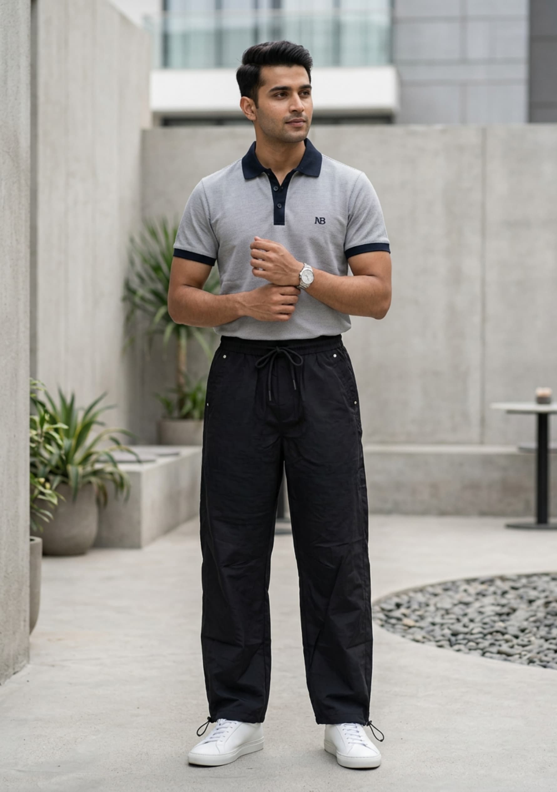 Drift Barrel Pants (Black)