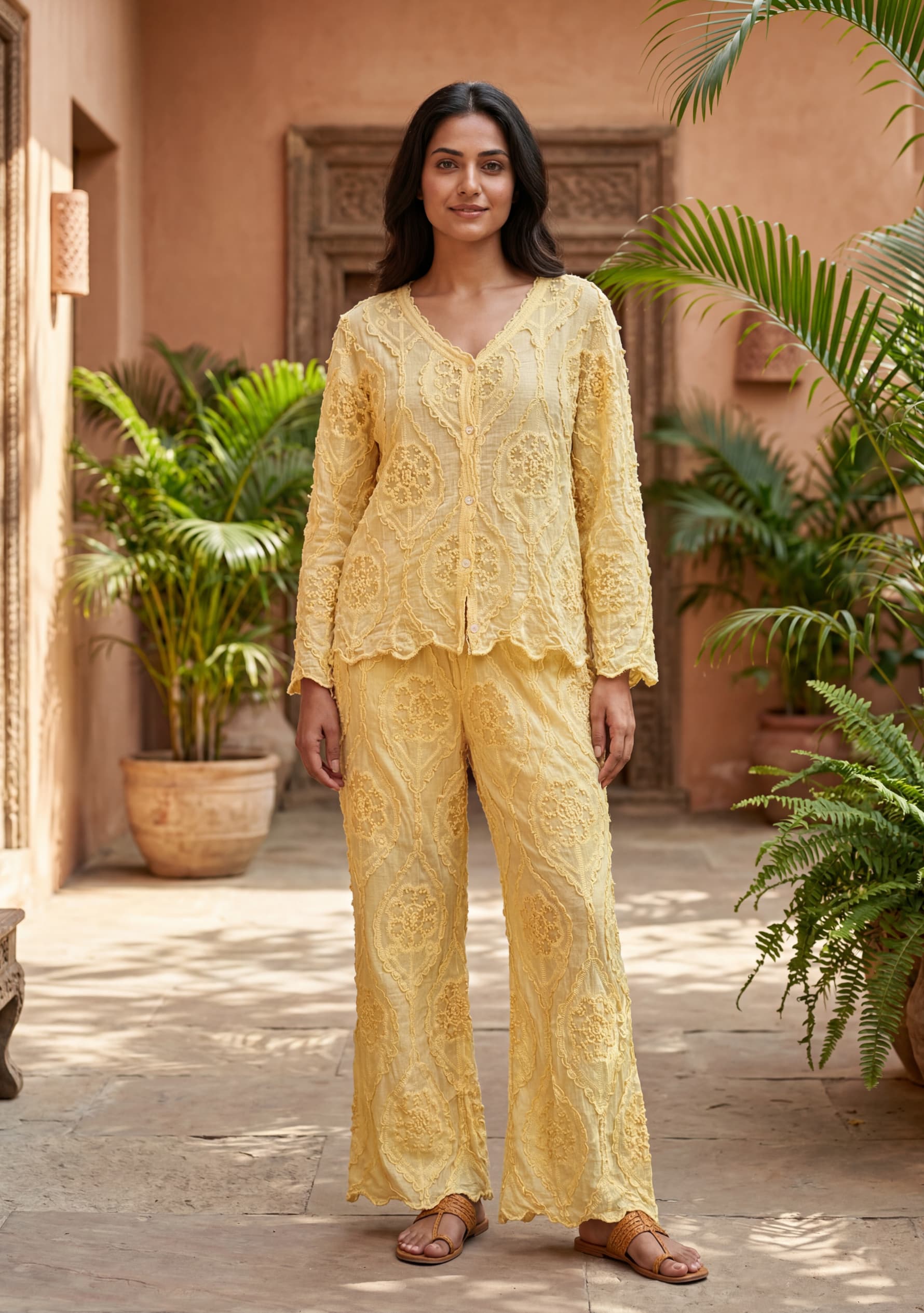 Aurelia Crochet Bottom (Yellow)