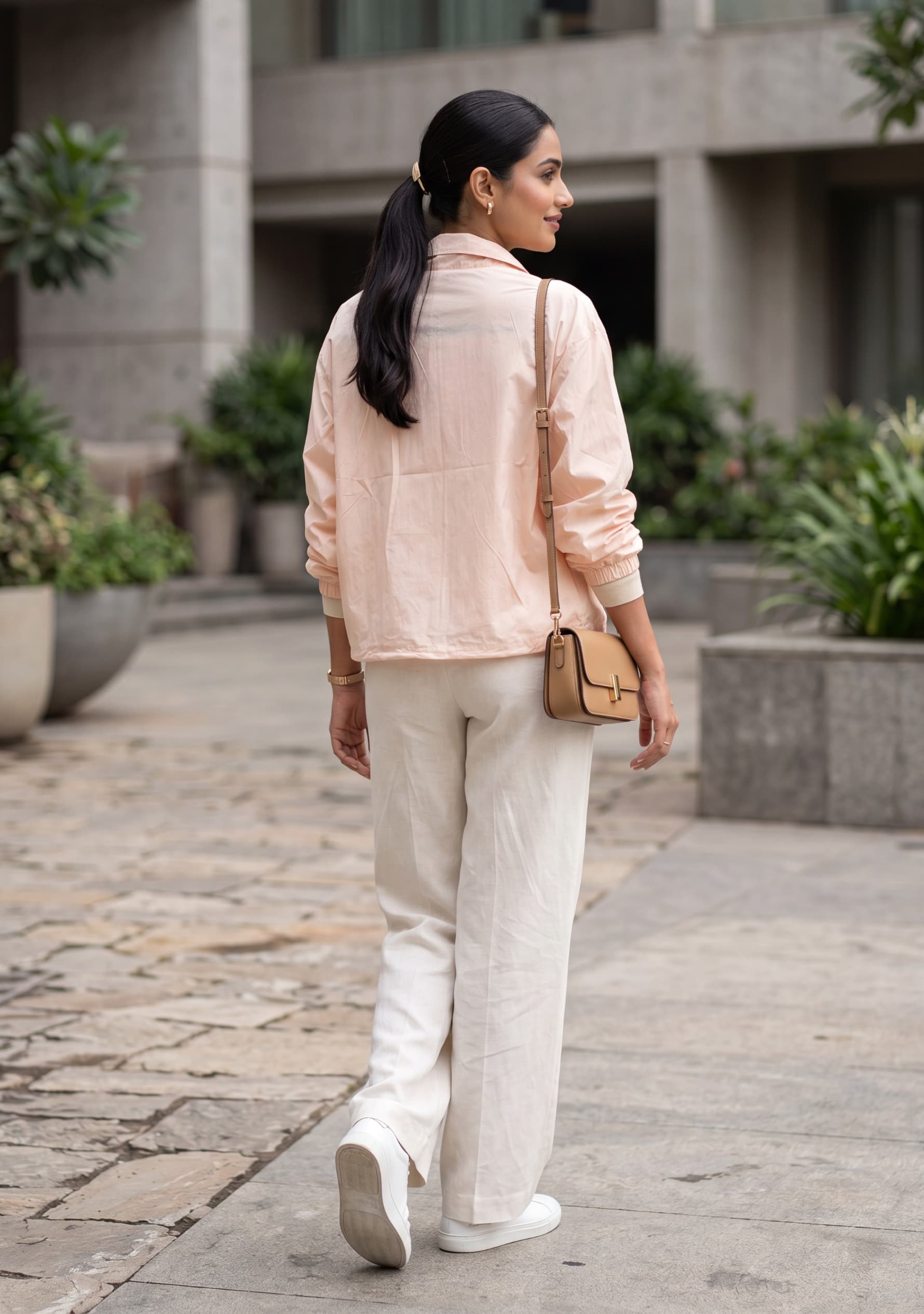 Velune Overlay Jacket (Light Pink)
