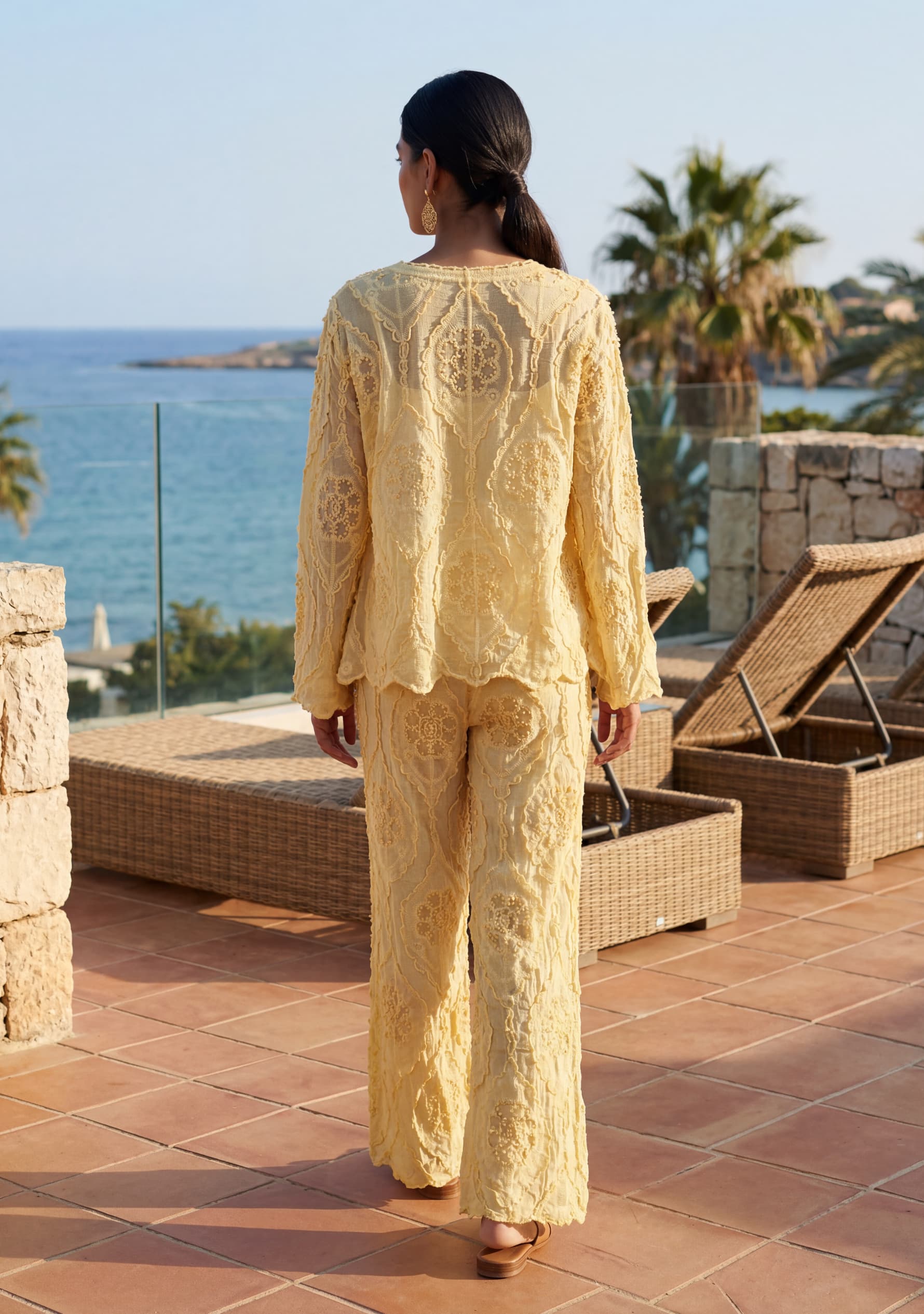Aurelia Crochet Bottom (Yellow)