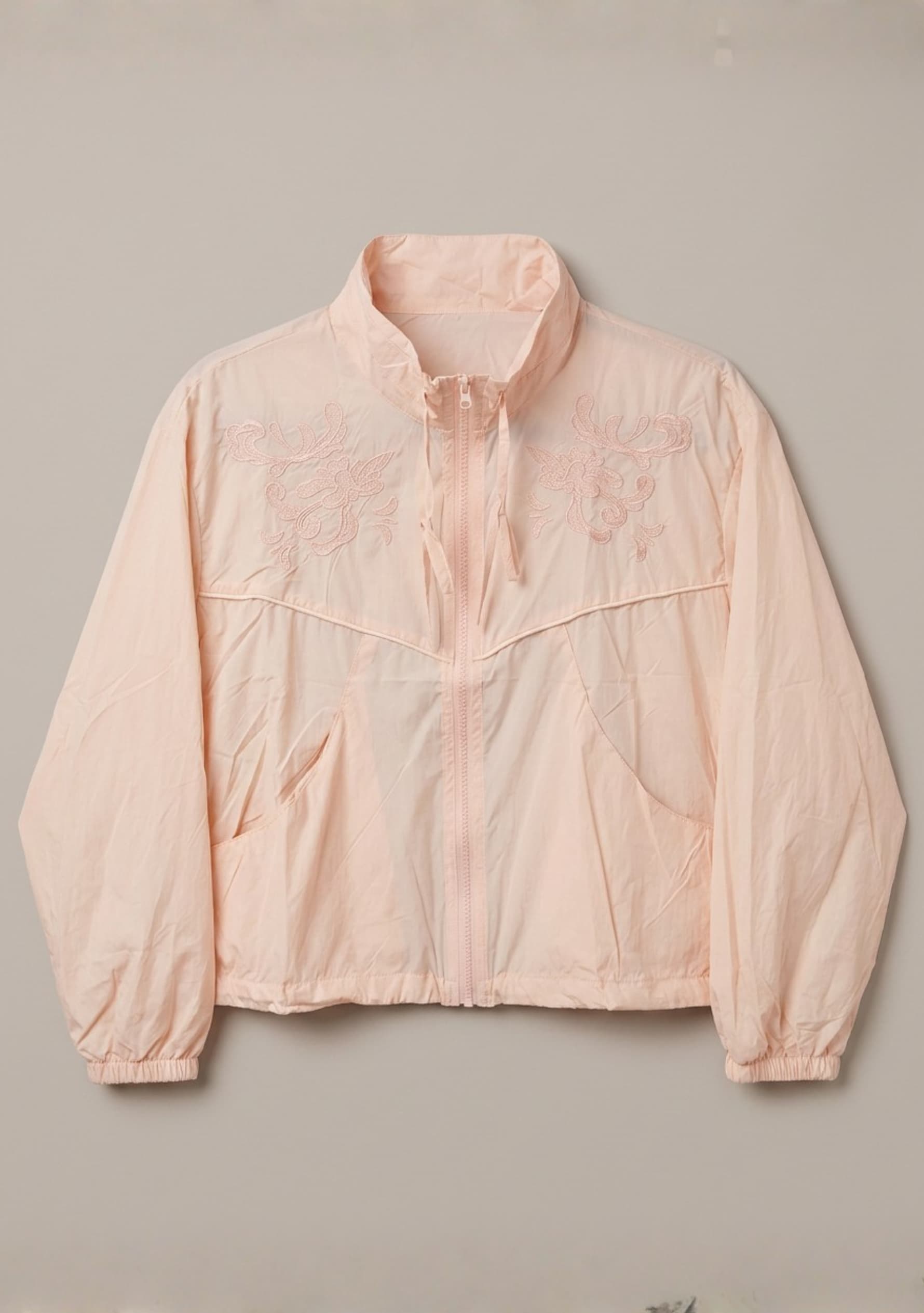 Velune Overlay Jacket (Light Pink)