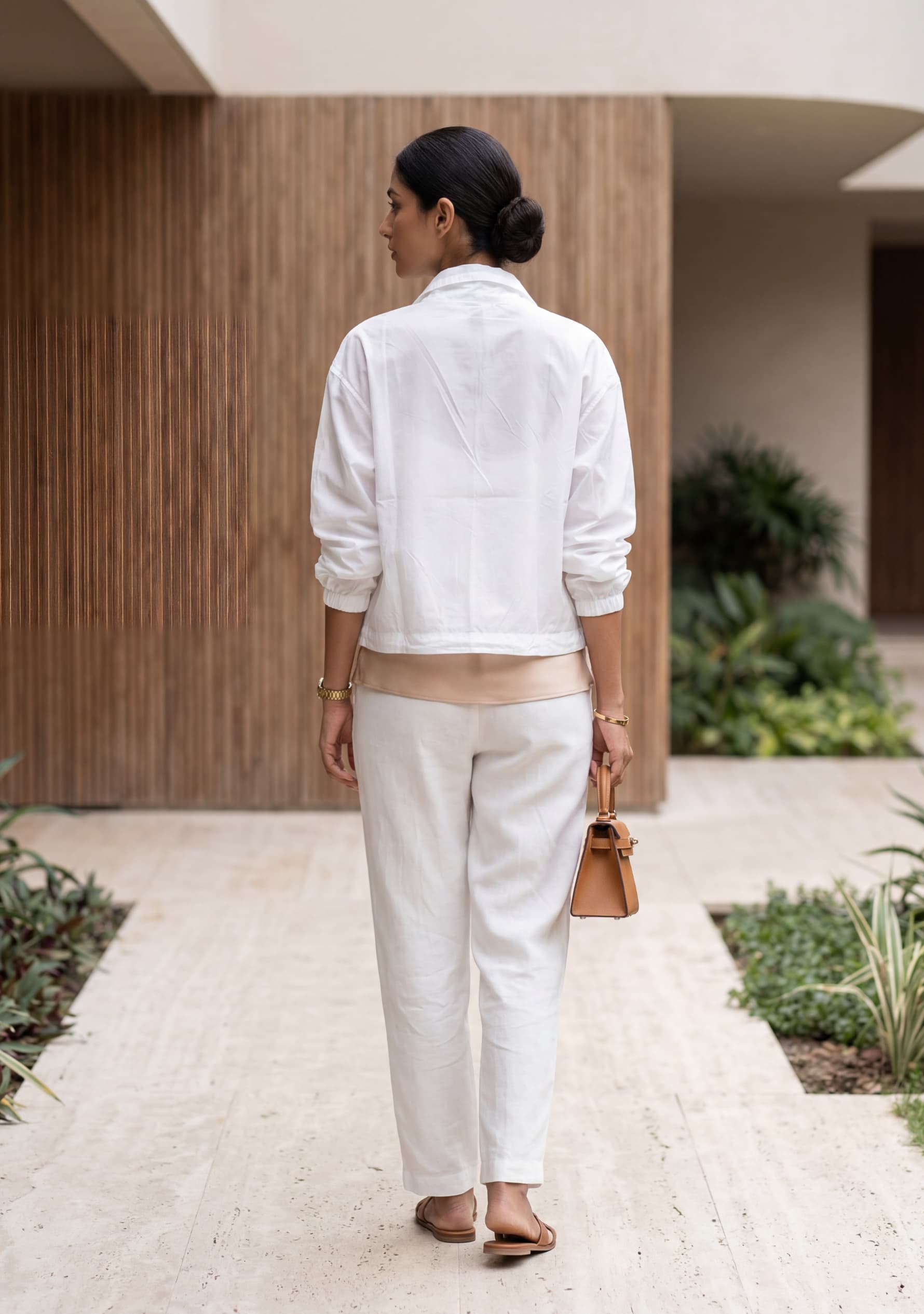 Velune Overlay Jacket (White)
