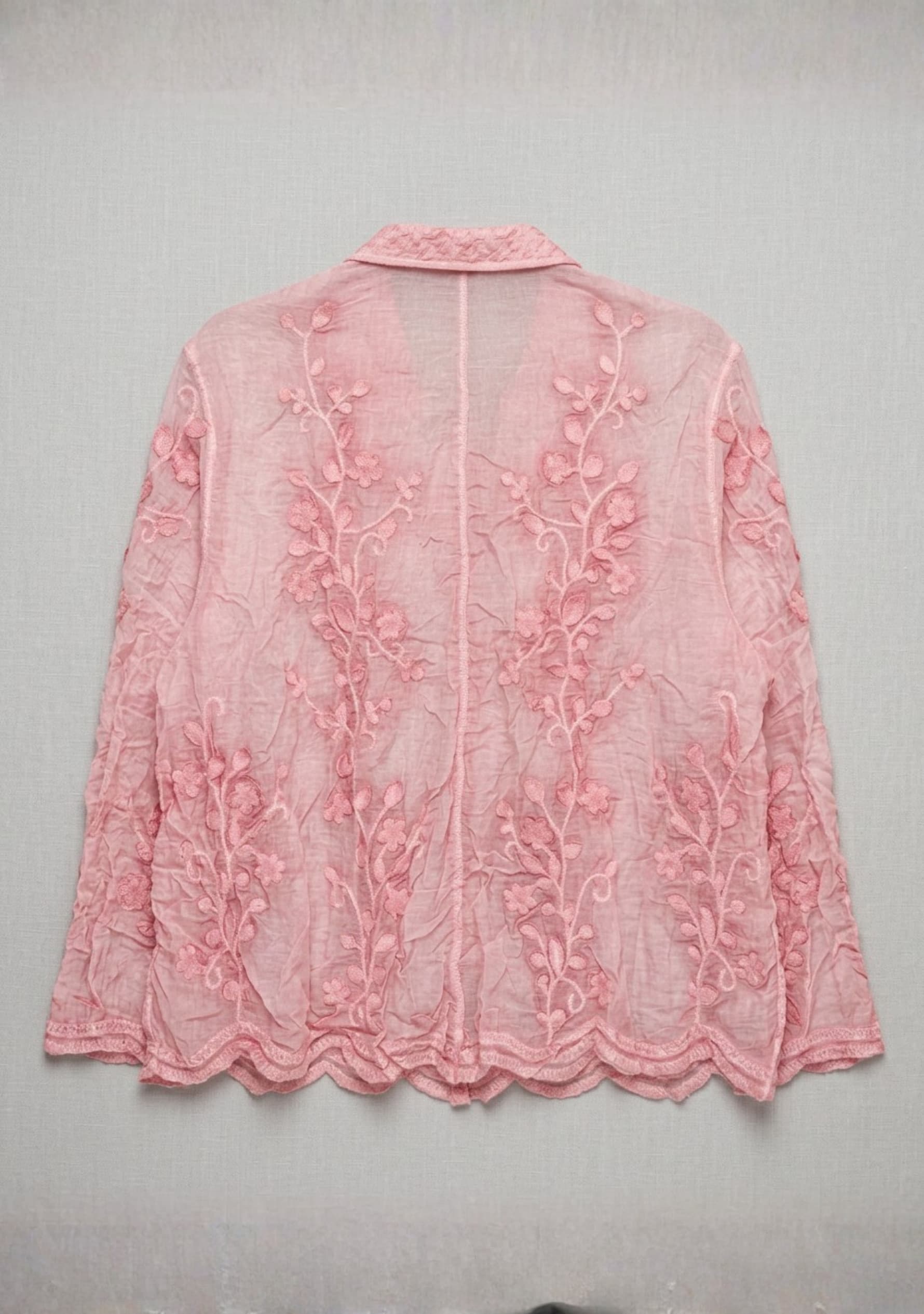 Lunara Crochet Top (Pink)